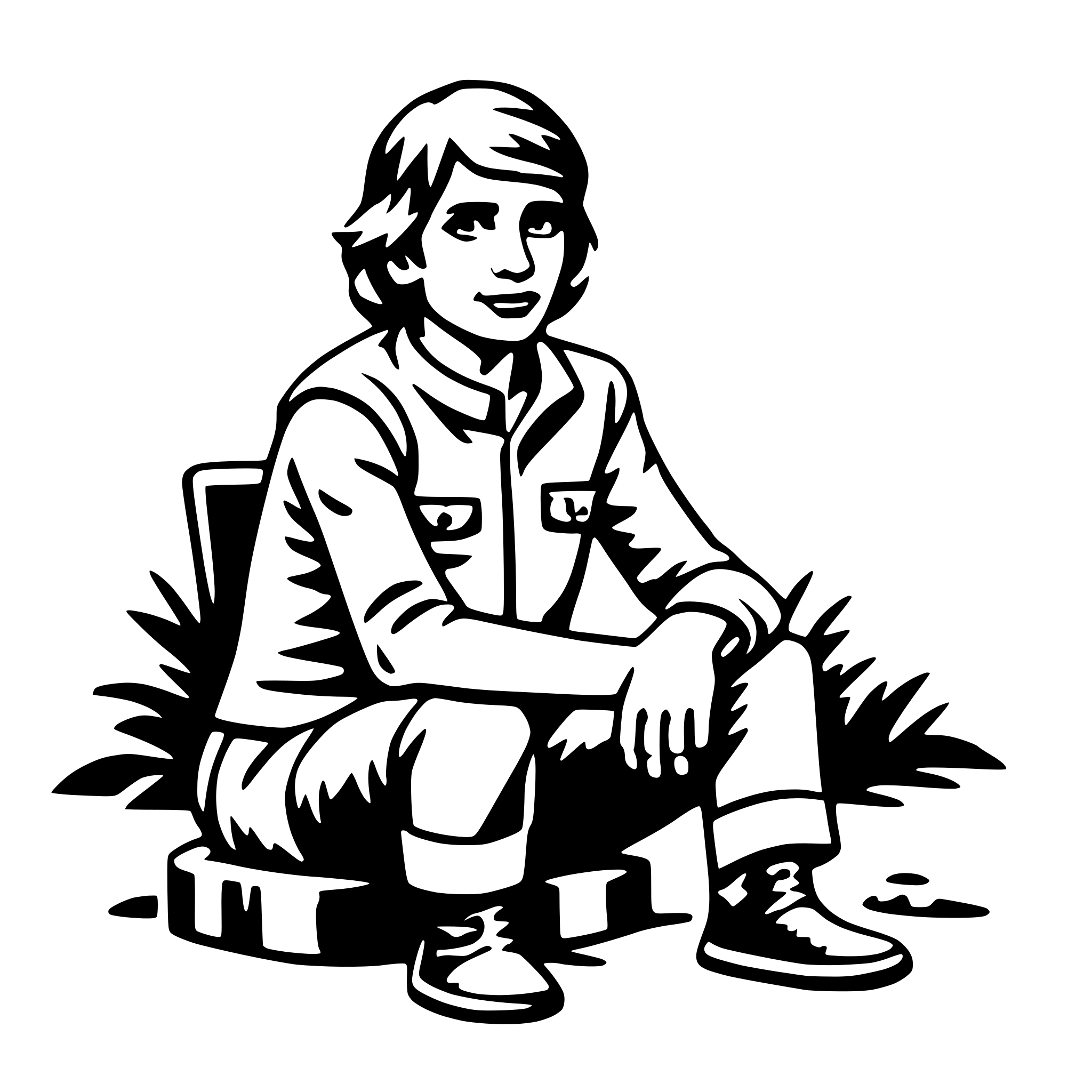 AI-generated SVG of 'anthropologist'