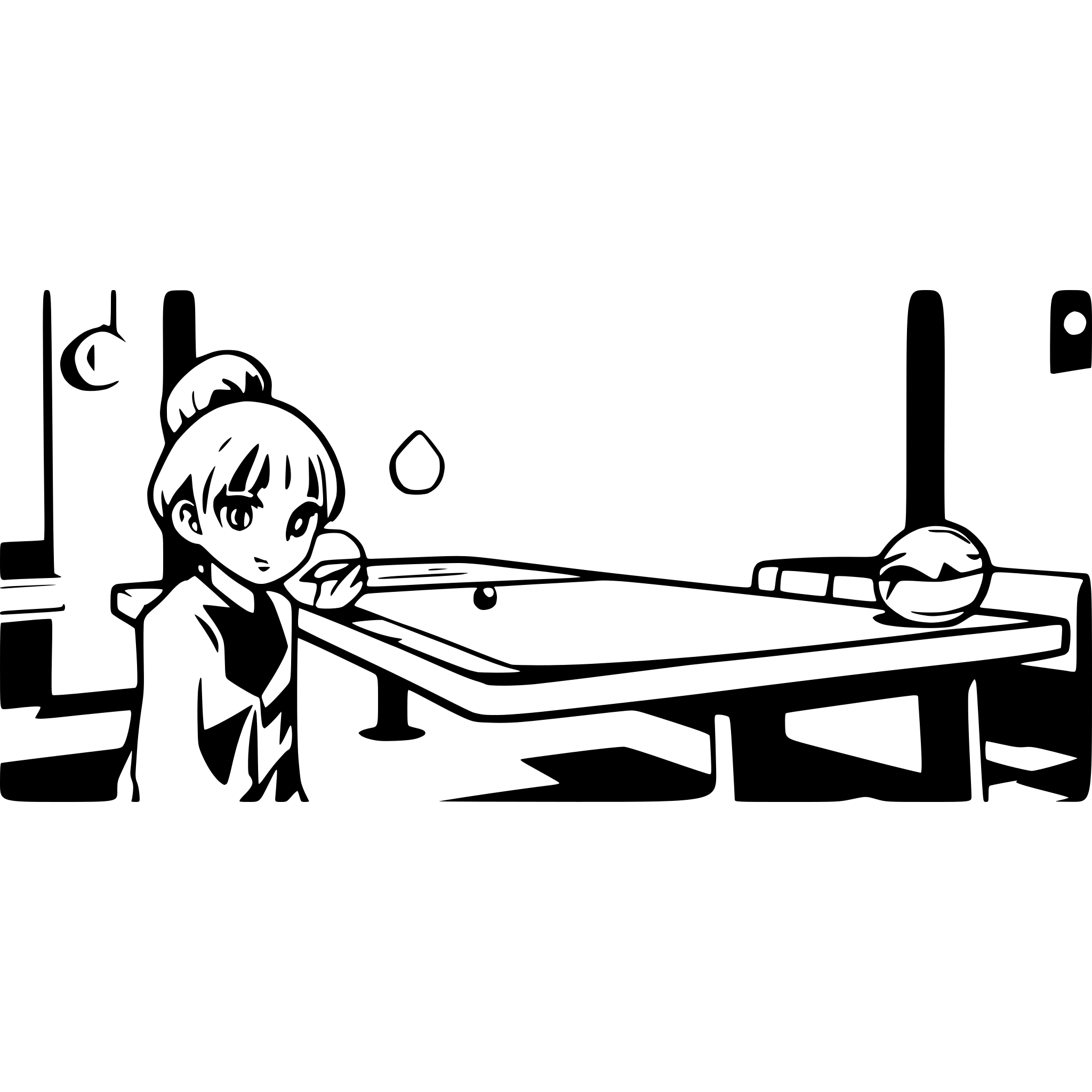 AI-generated SVG of a table tennis mobile app background