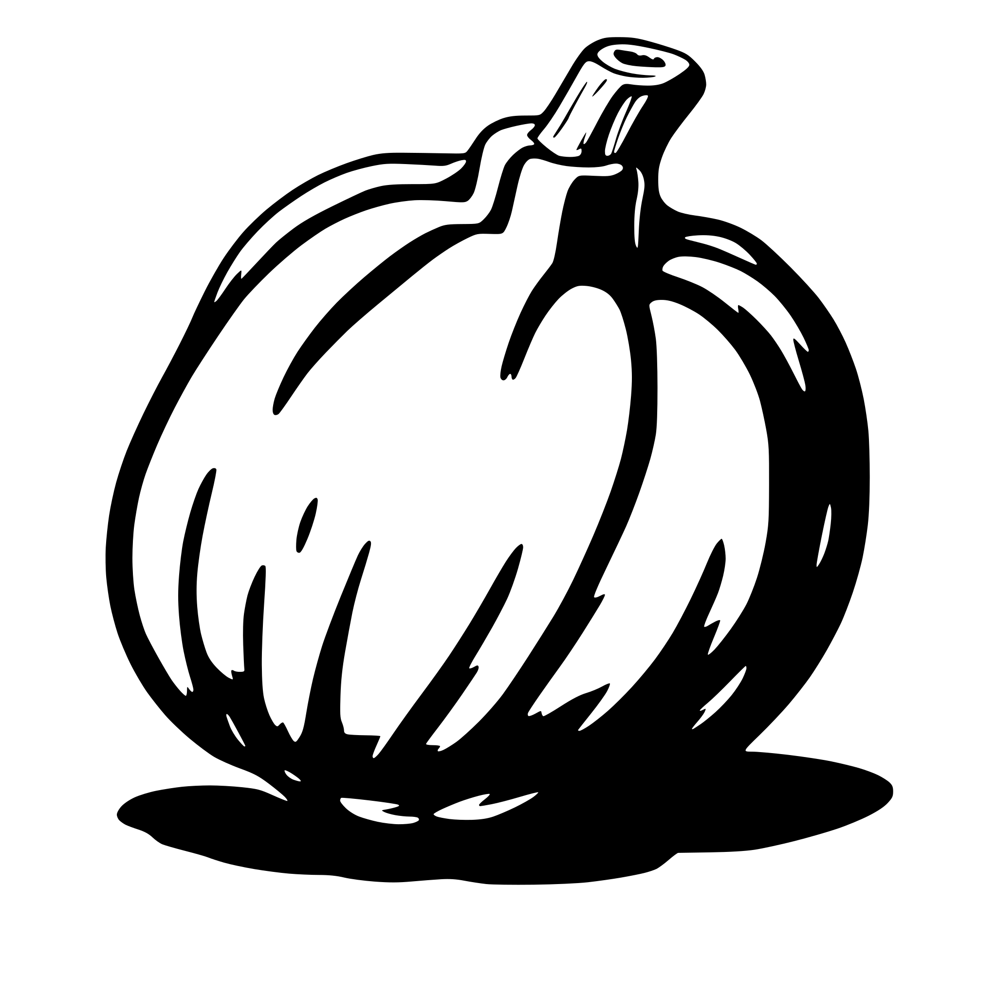 AI-generated SVG of a squash