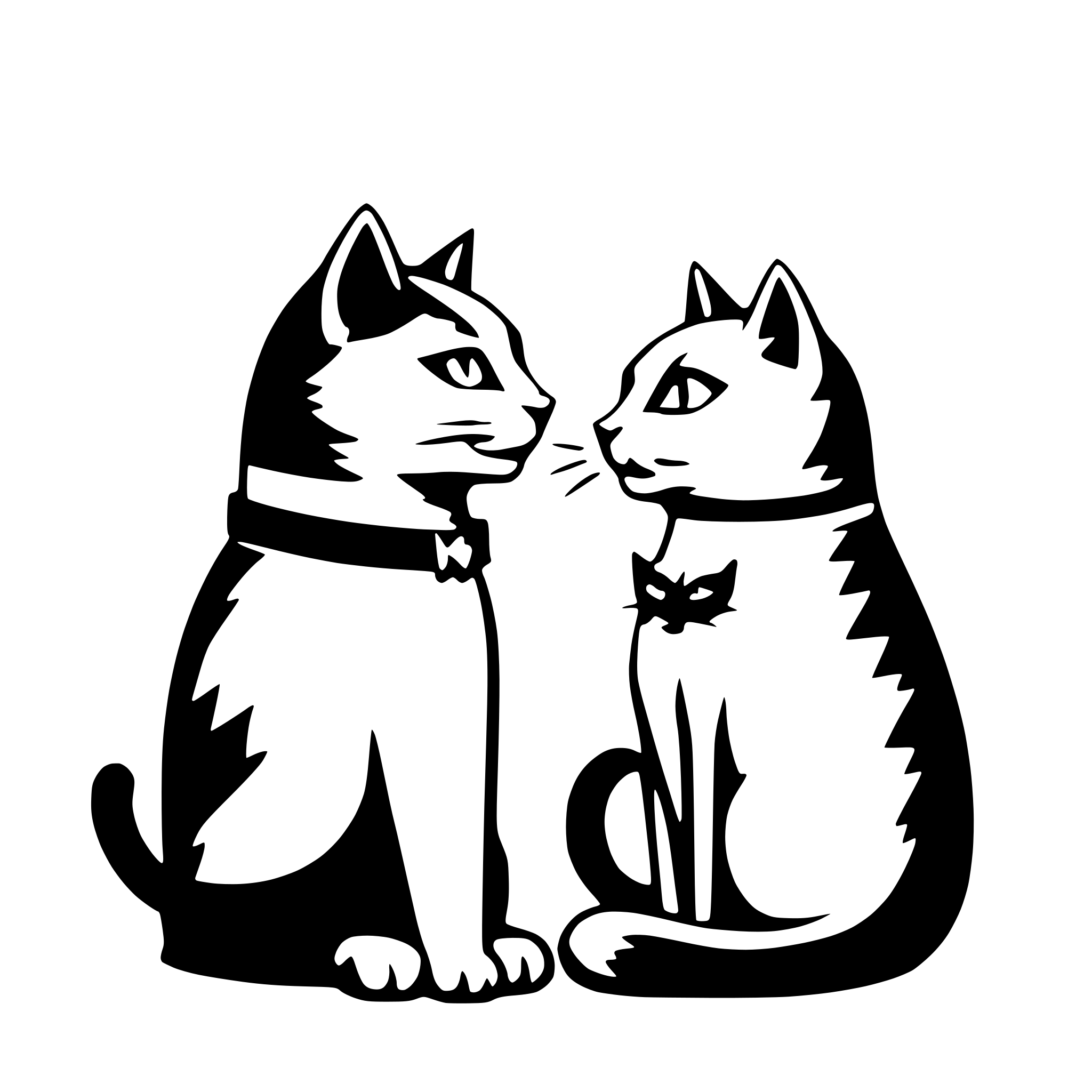AI-generated SVG of 'Cats performing opera'