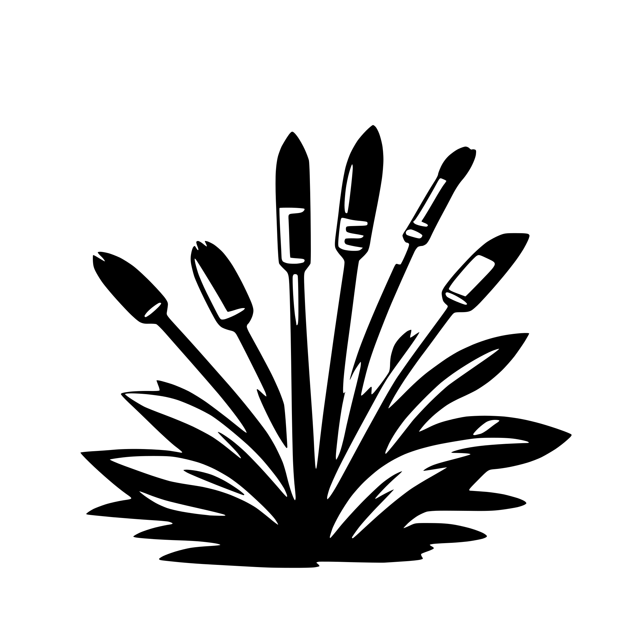 AI-generated SVG of a brush
