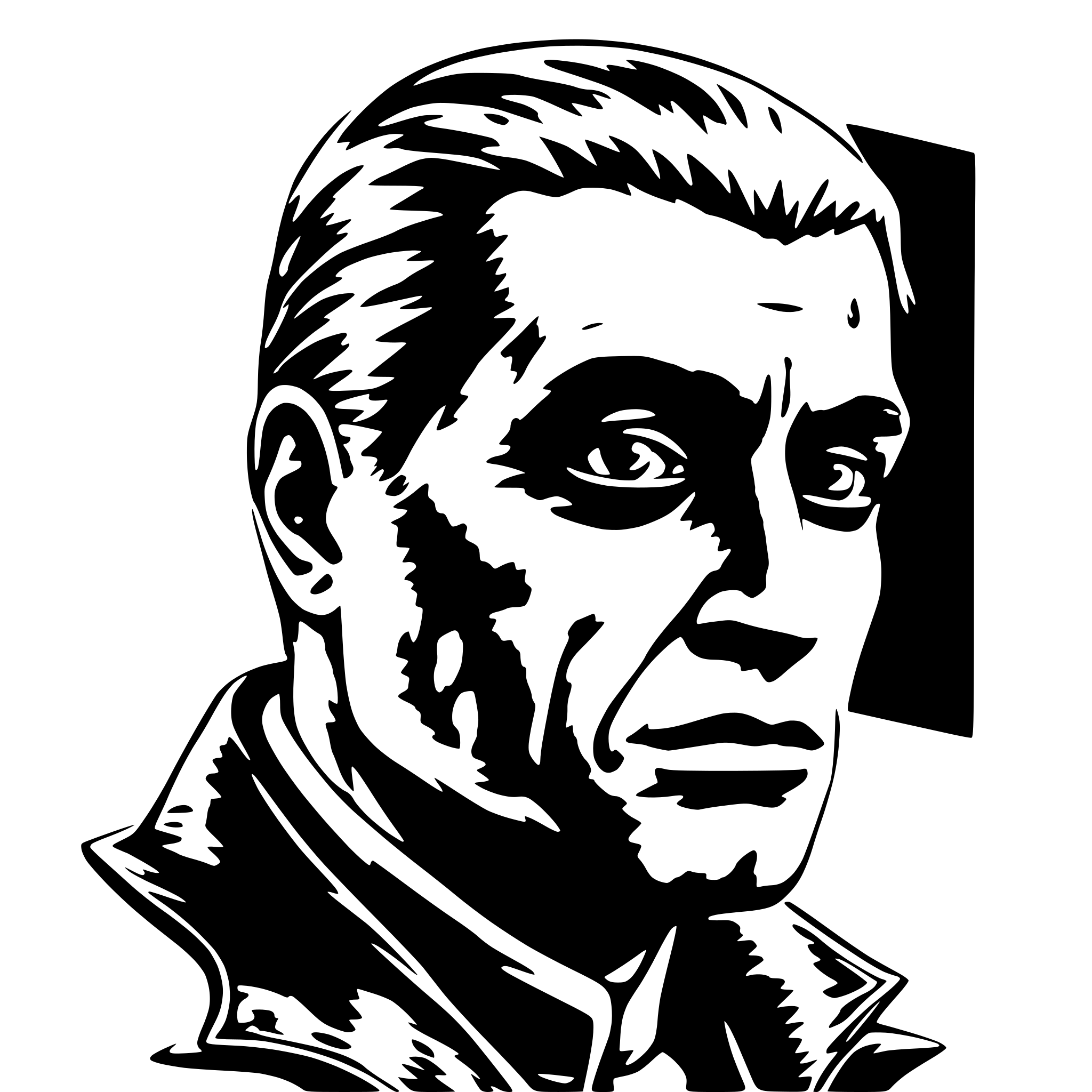 AI-generated SVG of 'Marv from Sin City'