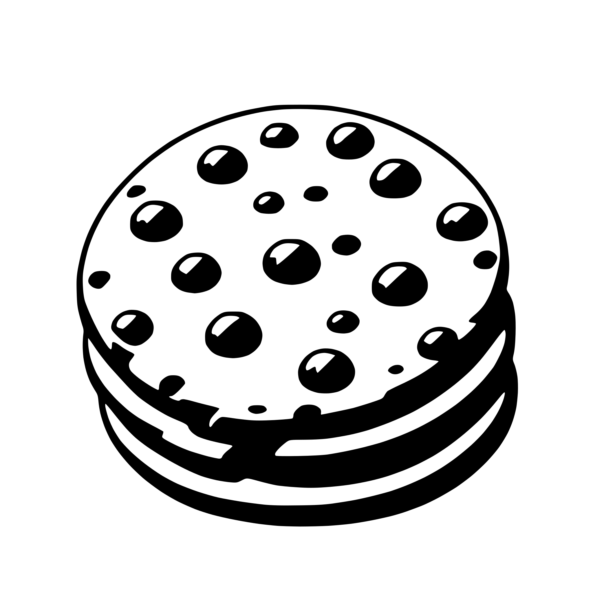 AI-generated SVG of a cookie