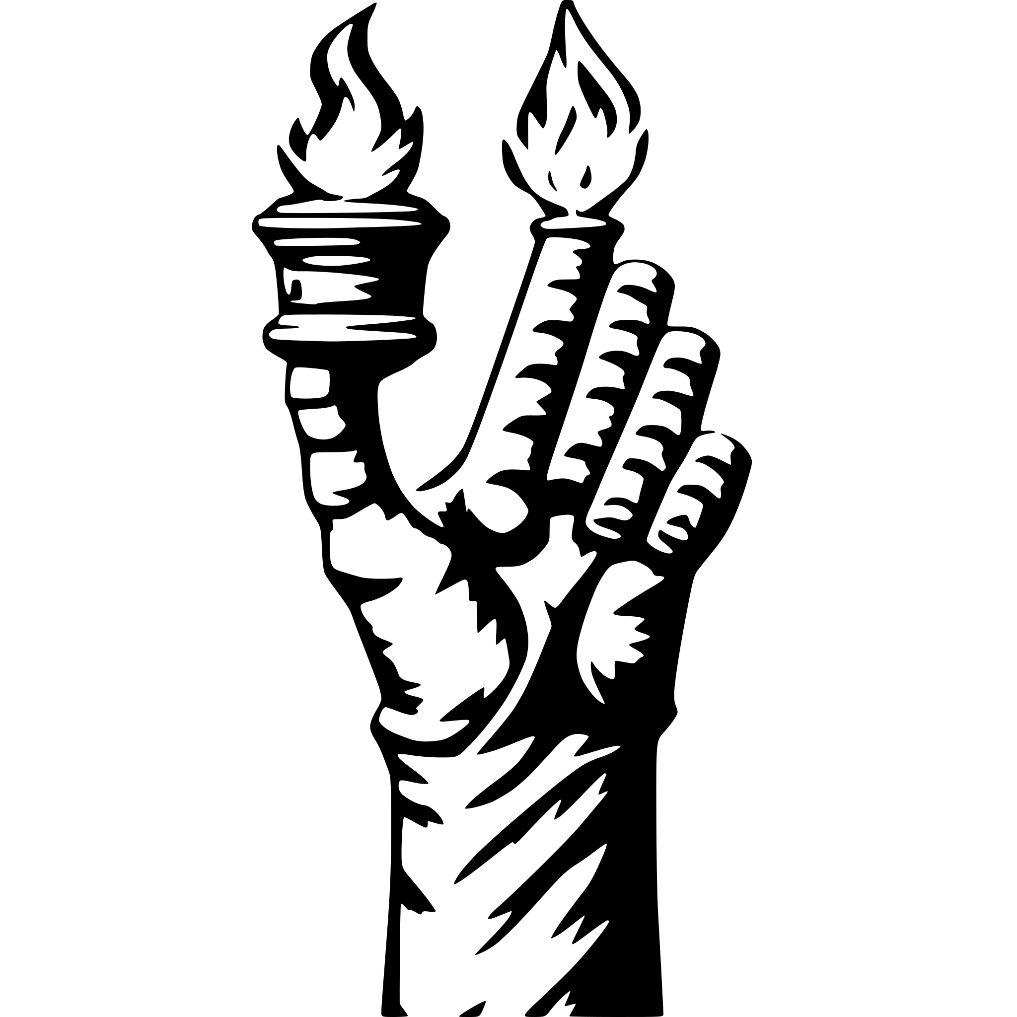 AI-generated SVG of a the hand of the statue of liberty holding a torch AI-generated SVG of a the hand of the statue of liberty holding a torch