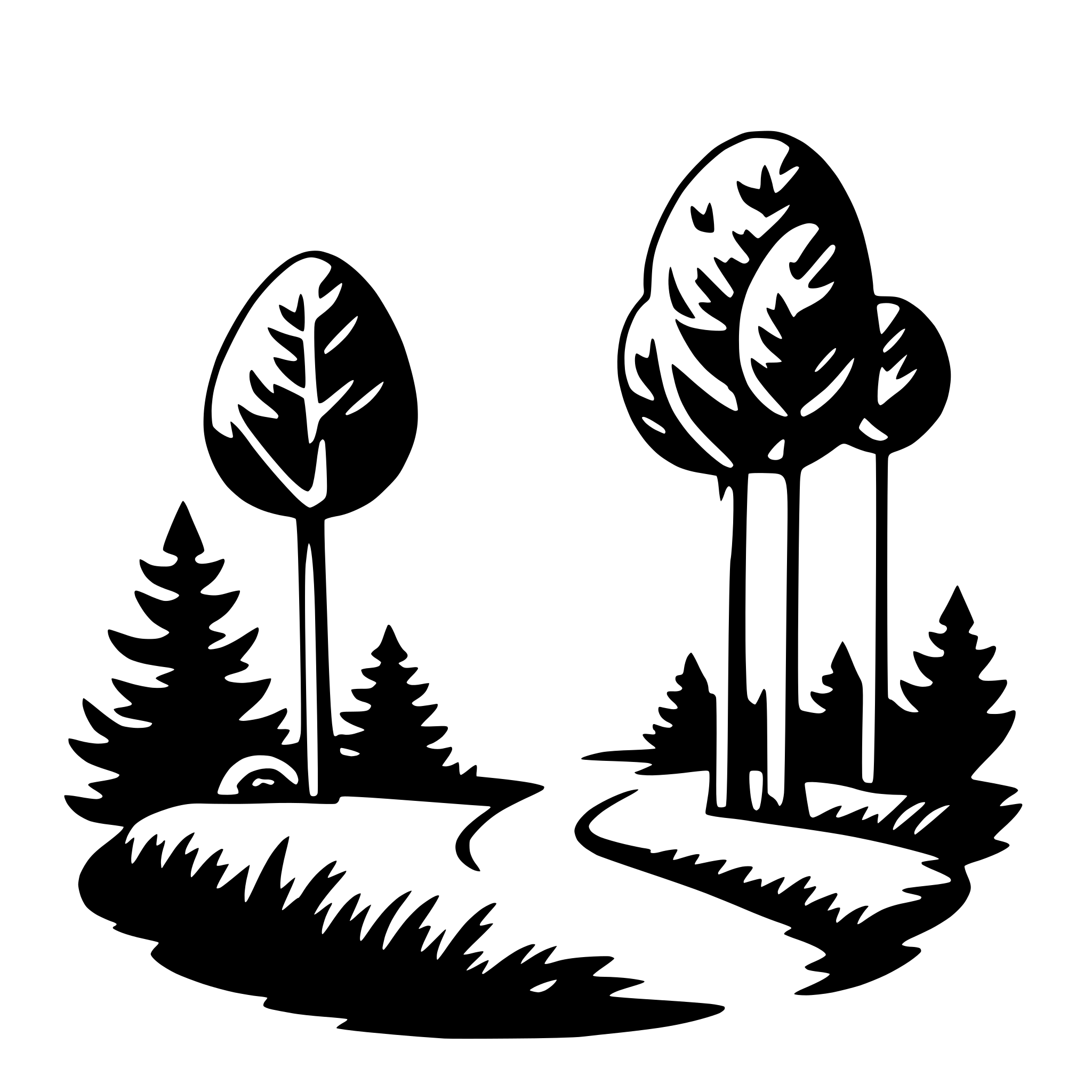 AI-generated SVG of 'nature sounds'