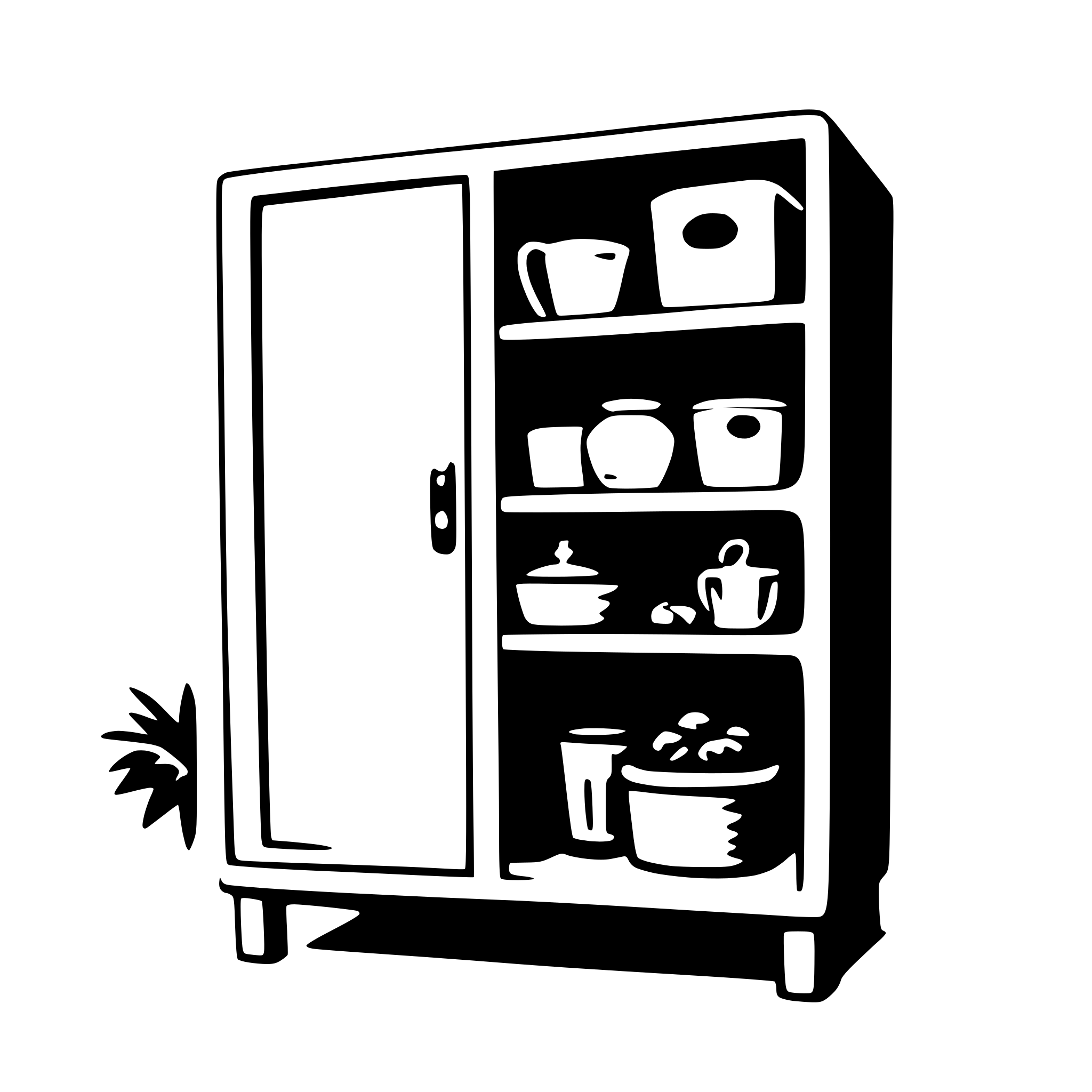 AI-generated SVG of a cupboard