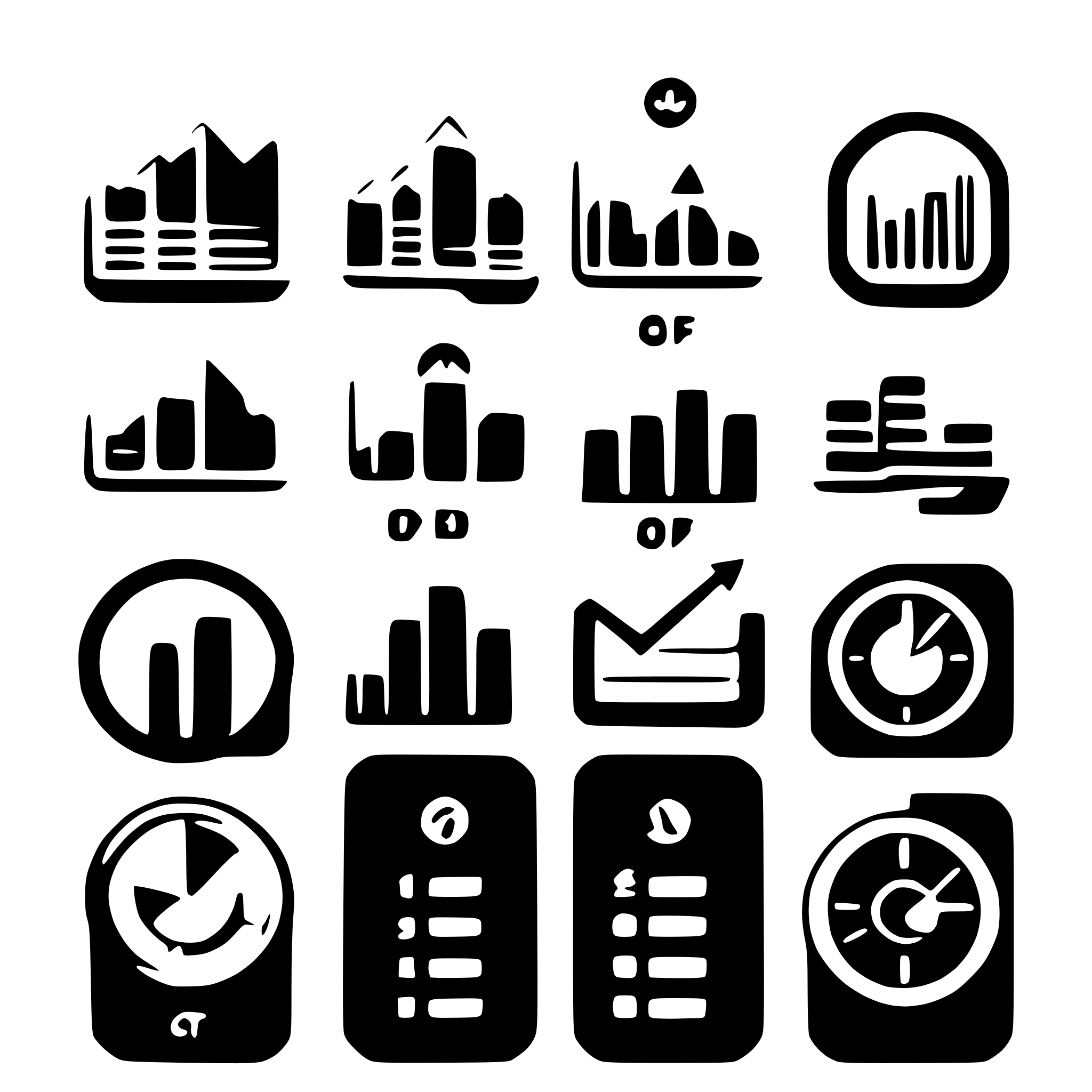 AI-generated SVG of 'reporting dashboard with charts'