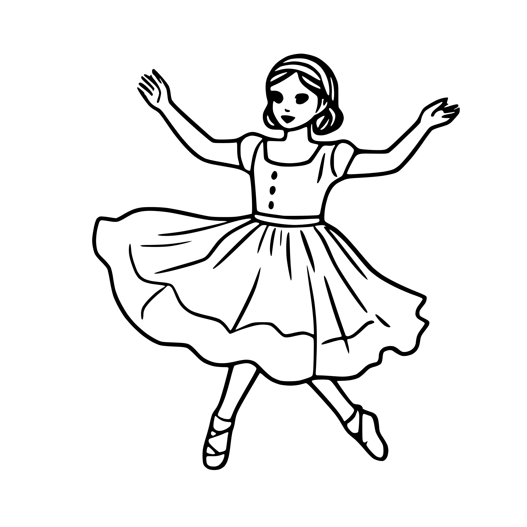 AI-generated SVG of 'hungarian dancing pair'