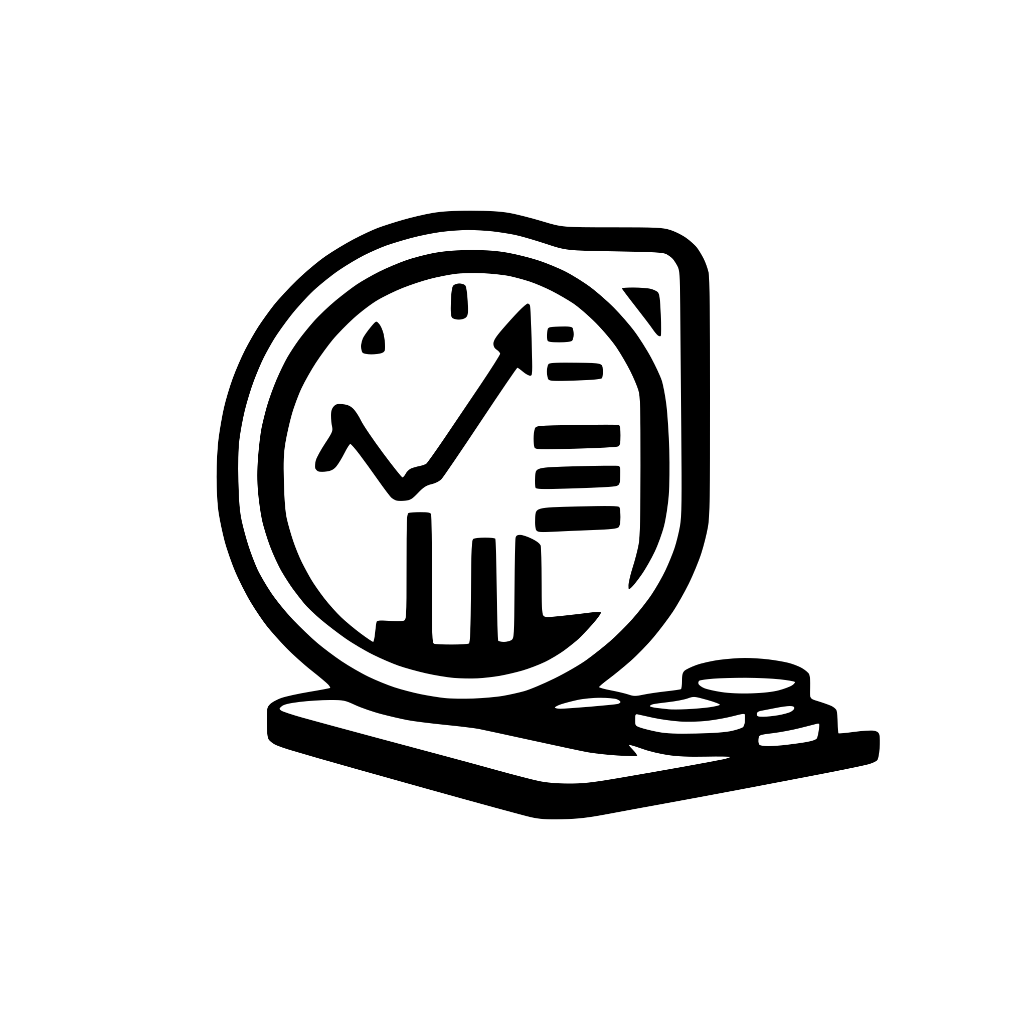 AI-generated SVG of a a Logo of a financial app to plan your own national budget