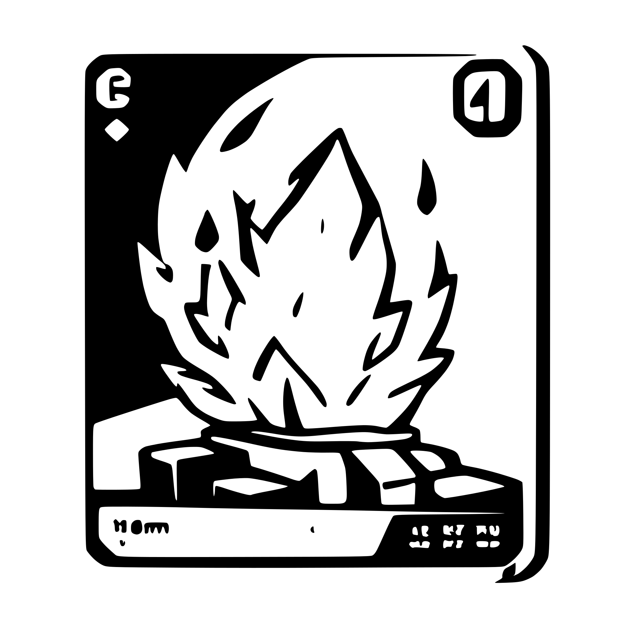 AI-generated SVG of a Create a collectible trading card for 'Elemental Clash', featuring 'Fire', optimized for mobile. Card should have bold borders of flames, with high contrast text for easy reading. Emblem large and centered, minimal but stylish detail around edges. Display 'Level 3' in a clear, bold font at the bottom.