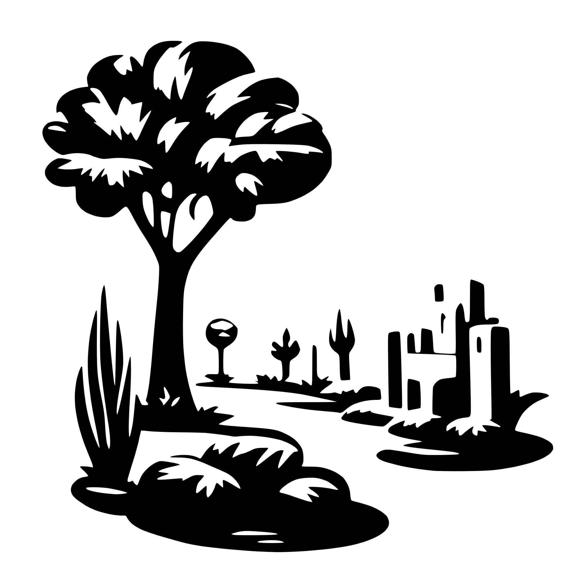 AI-generated SVG of 'شخص مجهول يرتدي بدلة رمادية'