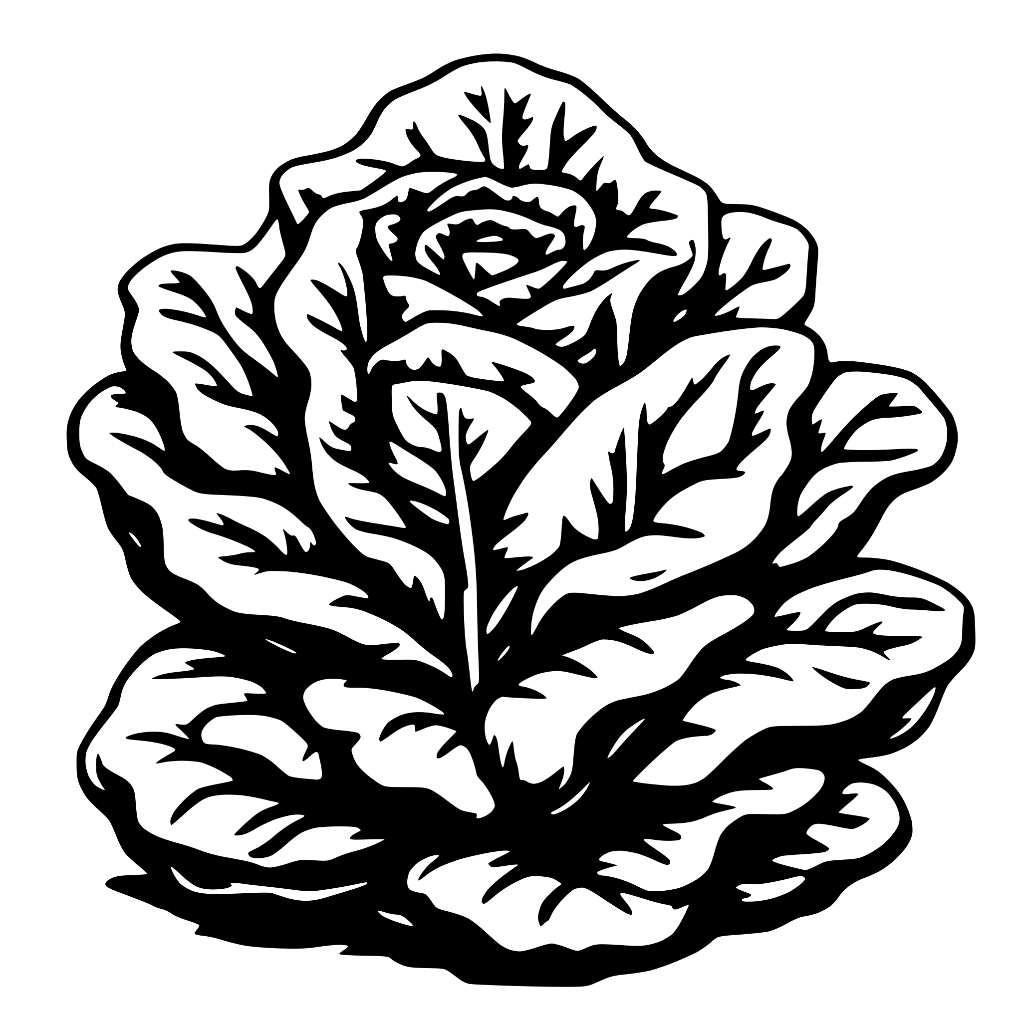 AI-generated SVG of 'lettuce growth'