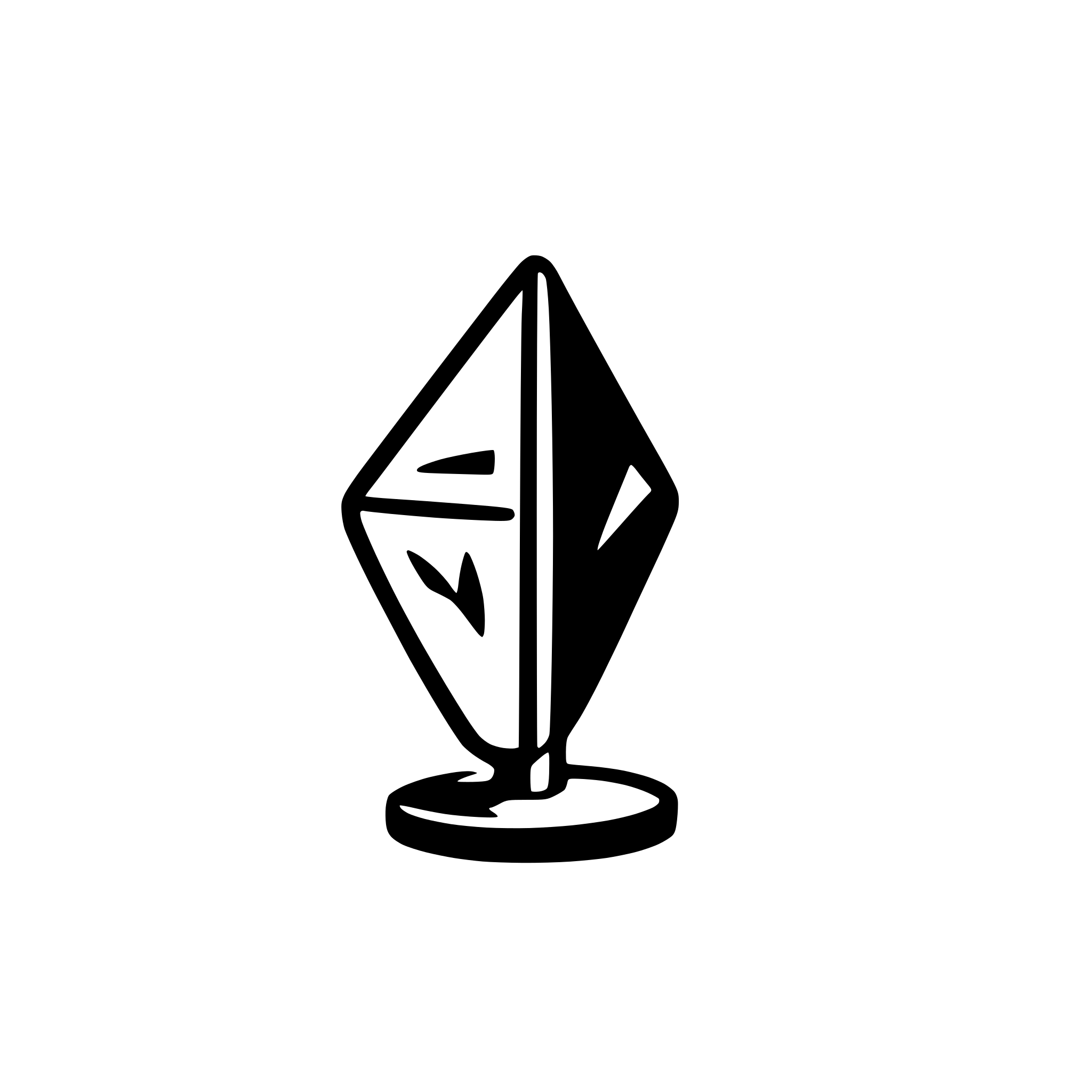 AI-generated SVG of a show transcription