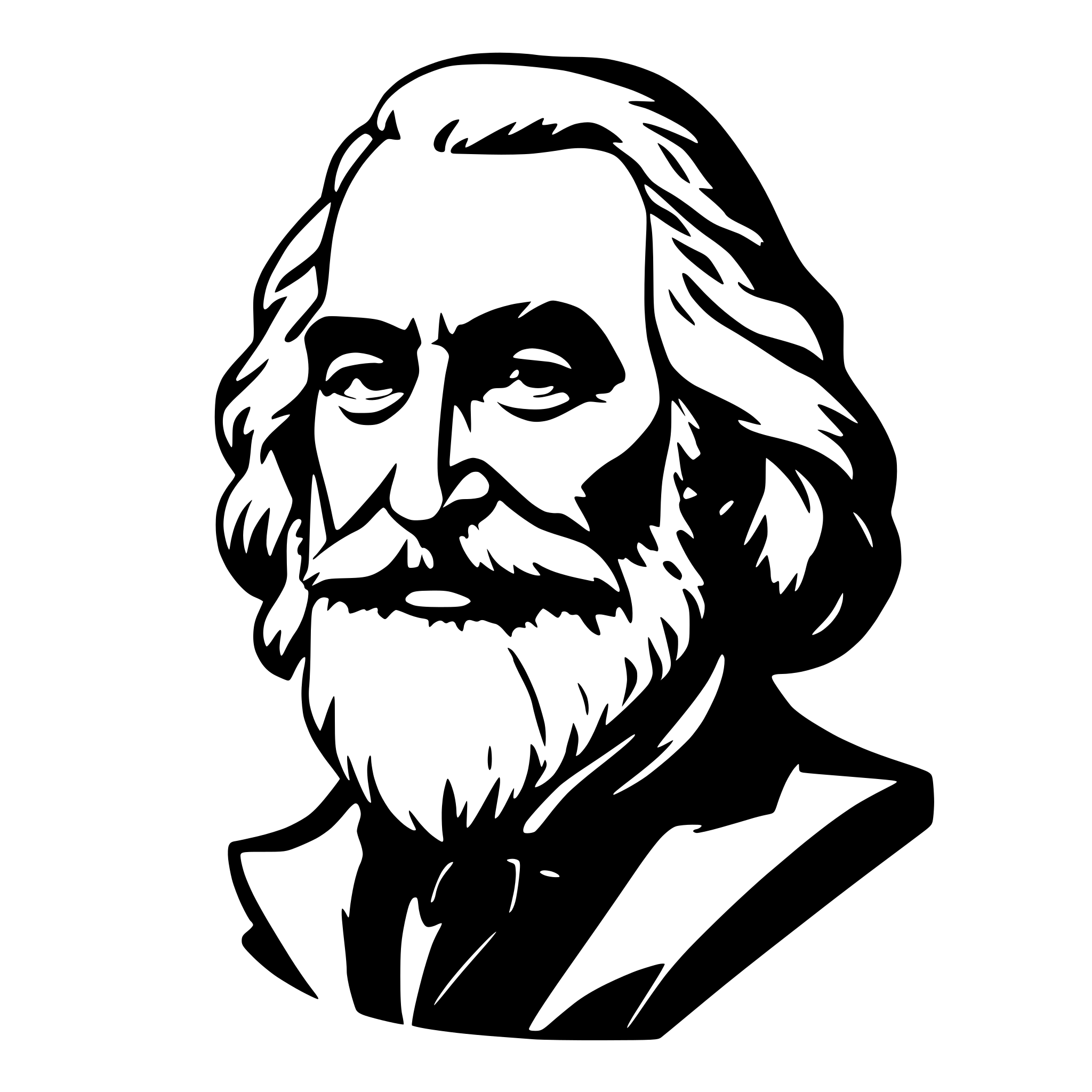 AI-generated SVG of 'walt whitman book cover'