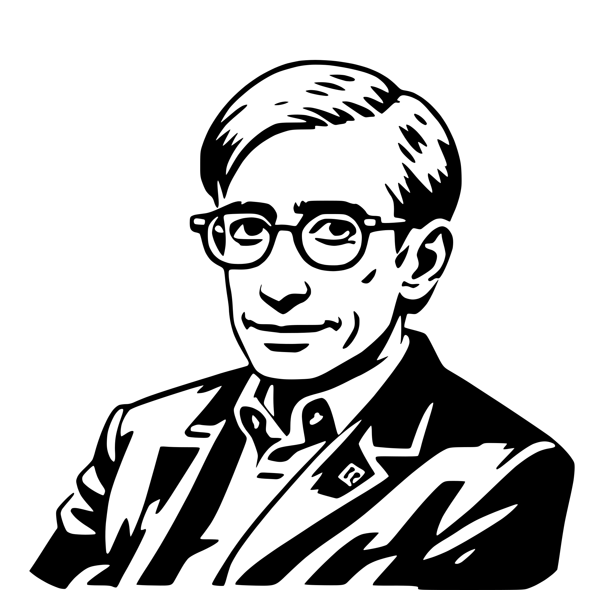 AI-generated SVG of 'stephen hawking'