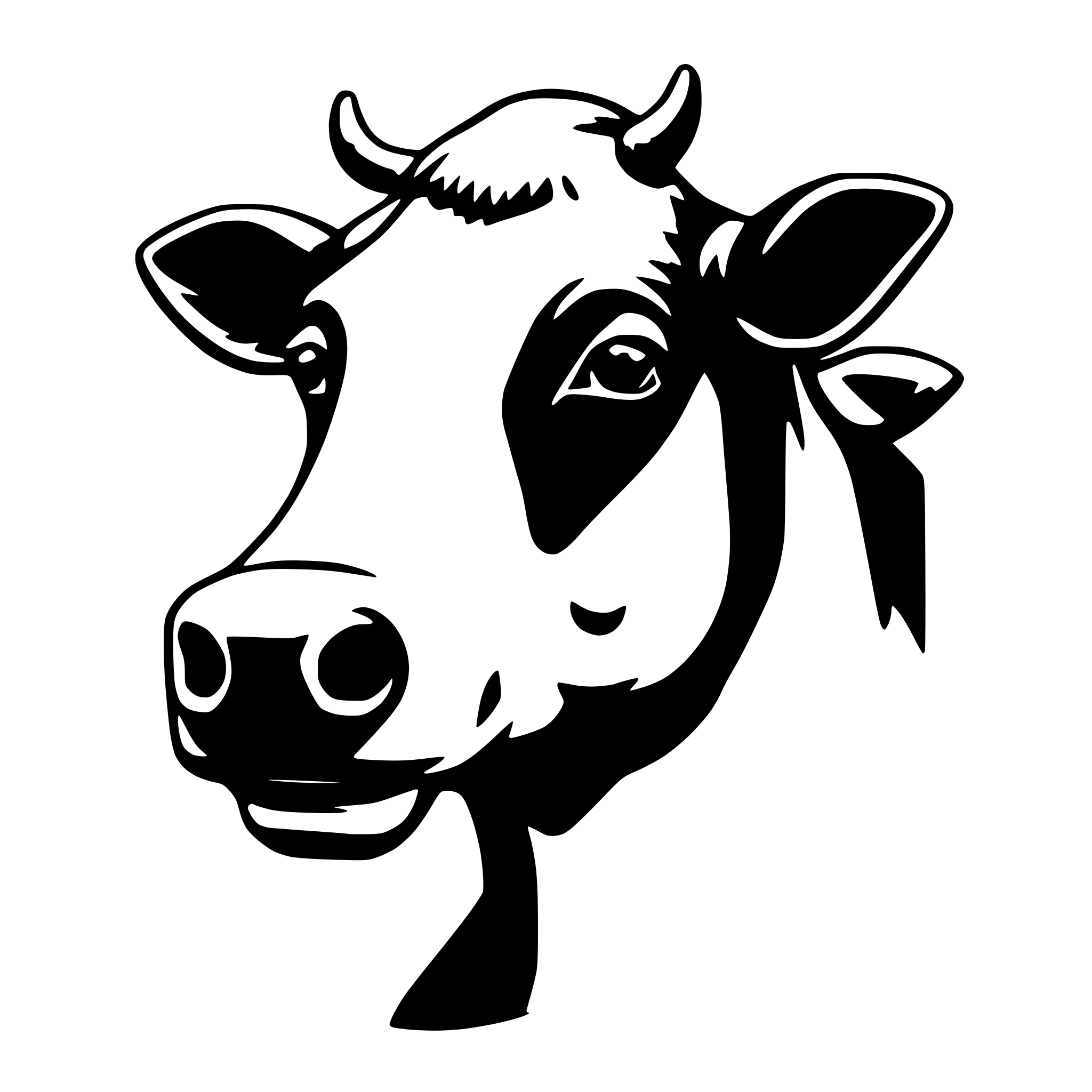 AI-generated SVG of 'moo'