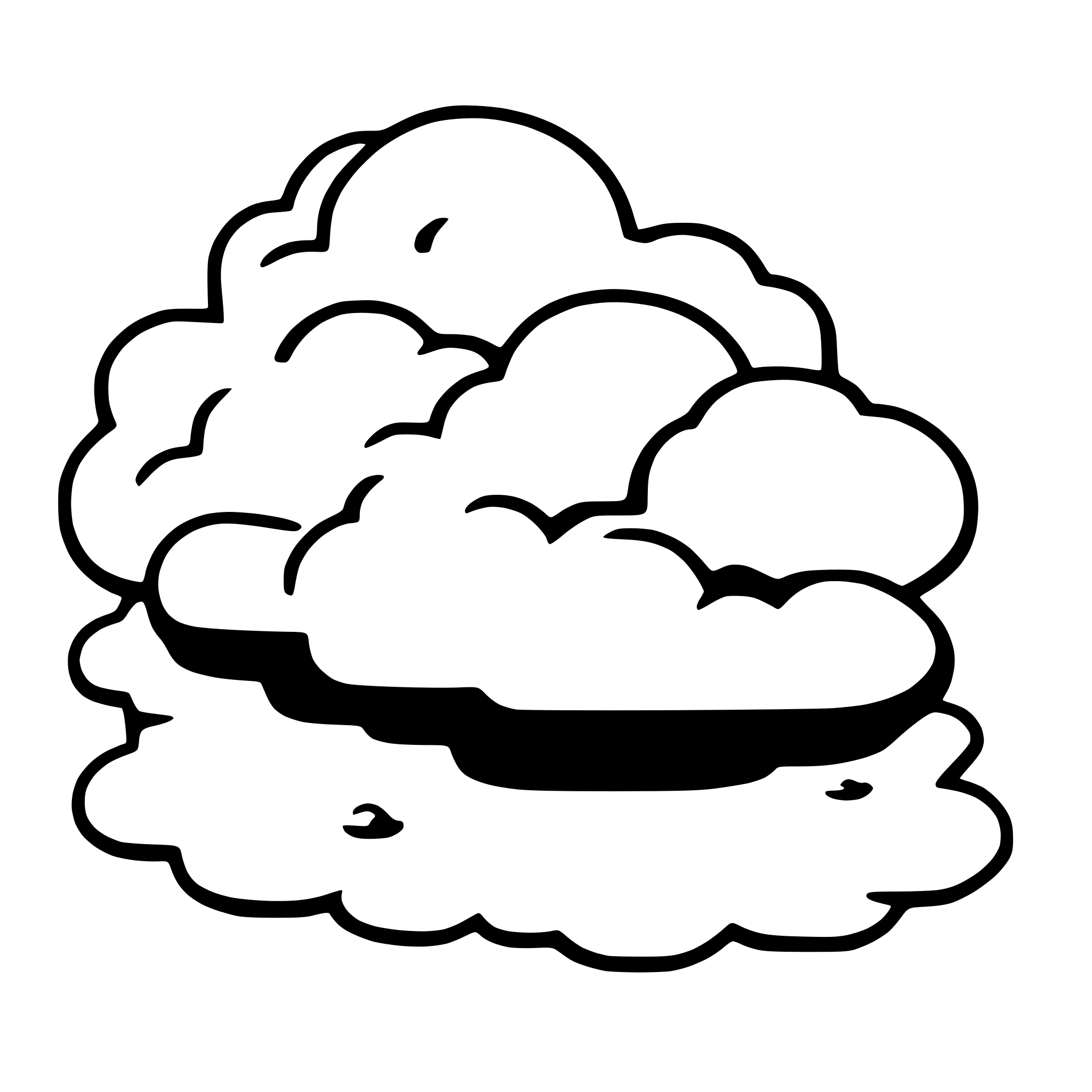 AI-generated SVG of a cloud