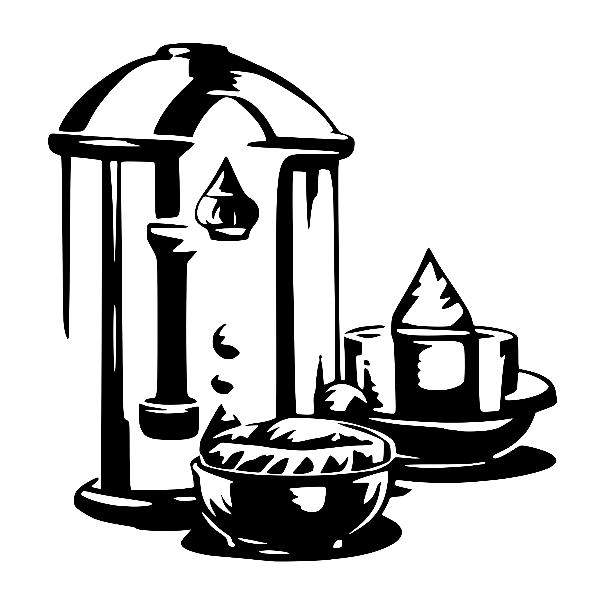 AI-generated SVG of 'ملابس'