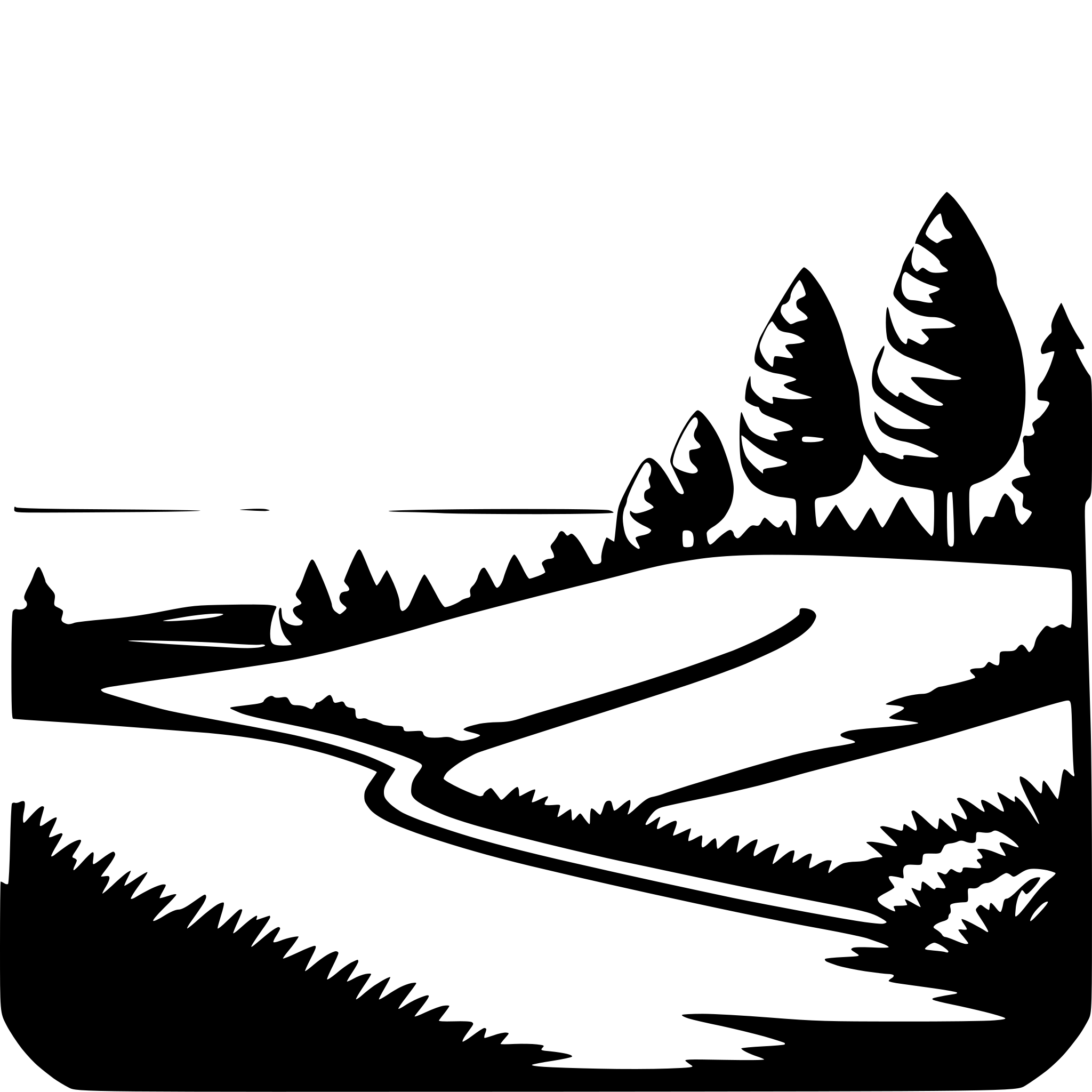 AI-generated SVG of a scenic vista