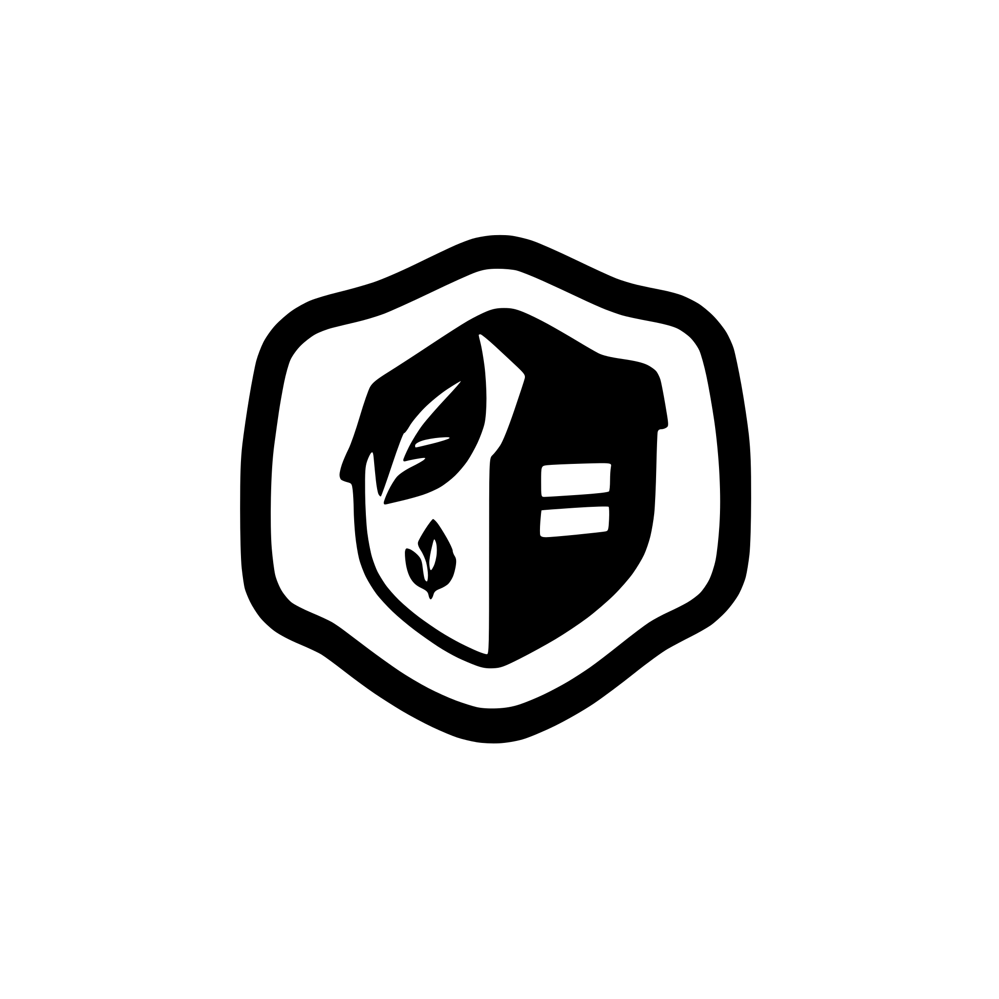AI-generated SVG of a A minimalist and modern logo for a prepper inventory management web application called "ResilientApp". The logo should be simple and work well in both light and dark themes. Design elements to include:  Main elements: - A stylized house/shelter icon with a shield or protective element - OR a minimalist leaf/sprout emerging from a shield shape - Clean lines and geometric shapes  Style: - Flat design, no gradients - Two-tone color scheme using Tabler's primary blue (#206bc4) and a complementary co