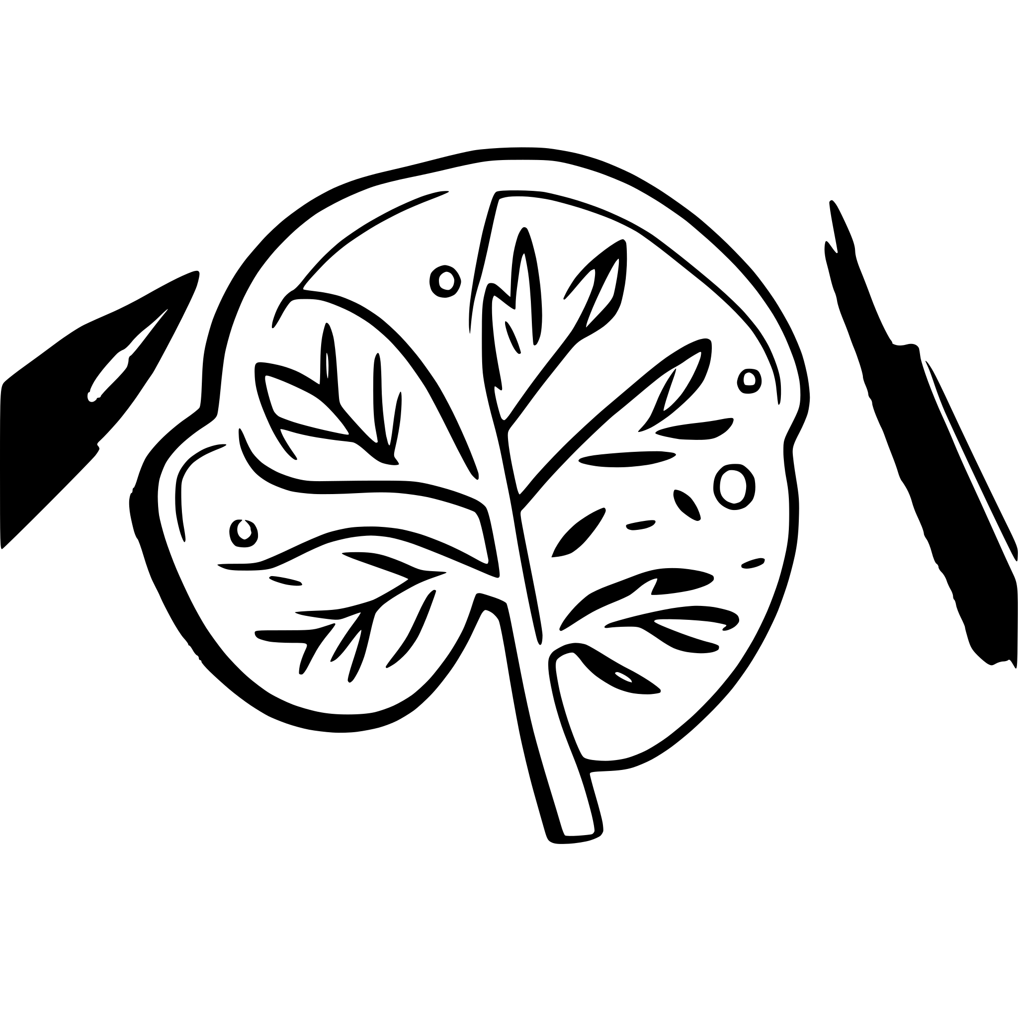 AI-generated SVG of 'simply snowflake'