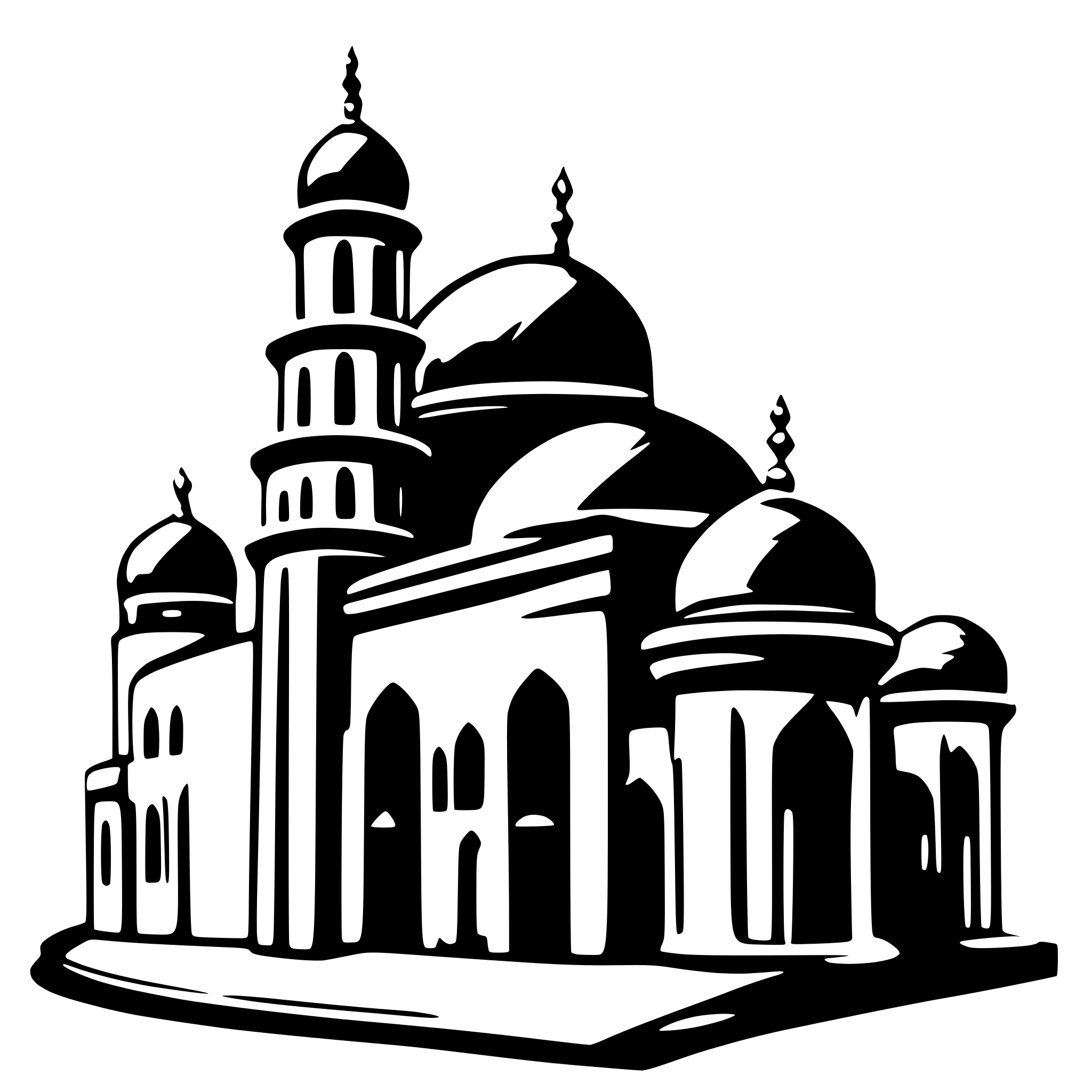 AI-generated SVG of 'mosque'