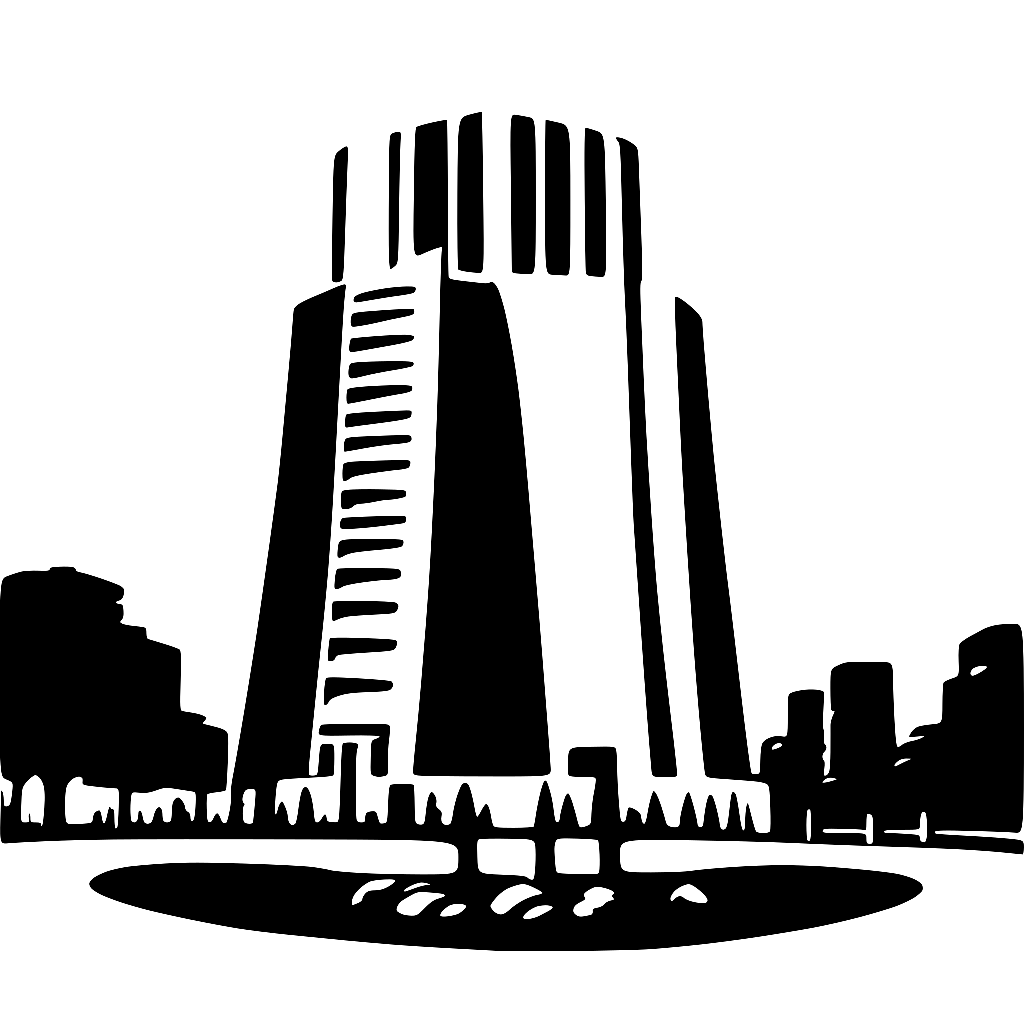 AI-generated SVG of a tehran azadi tower