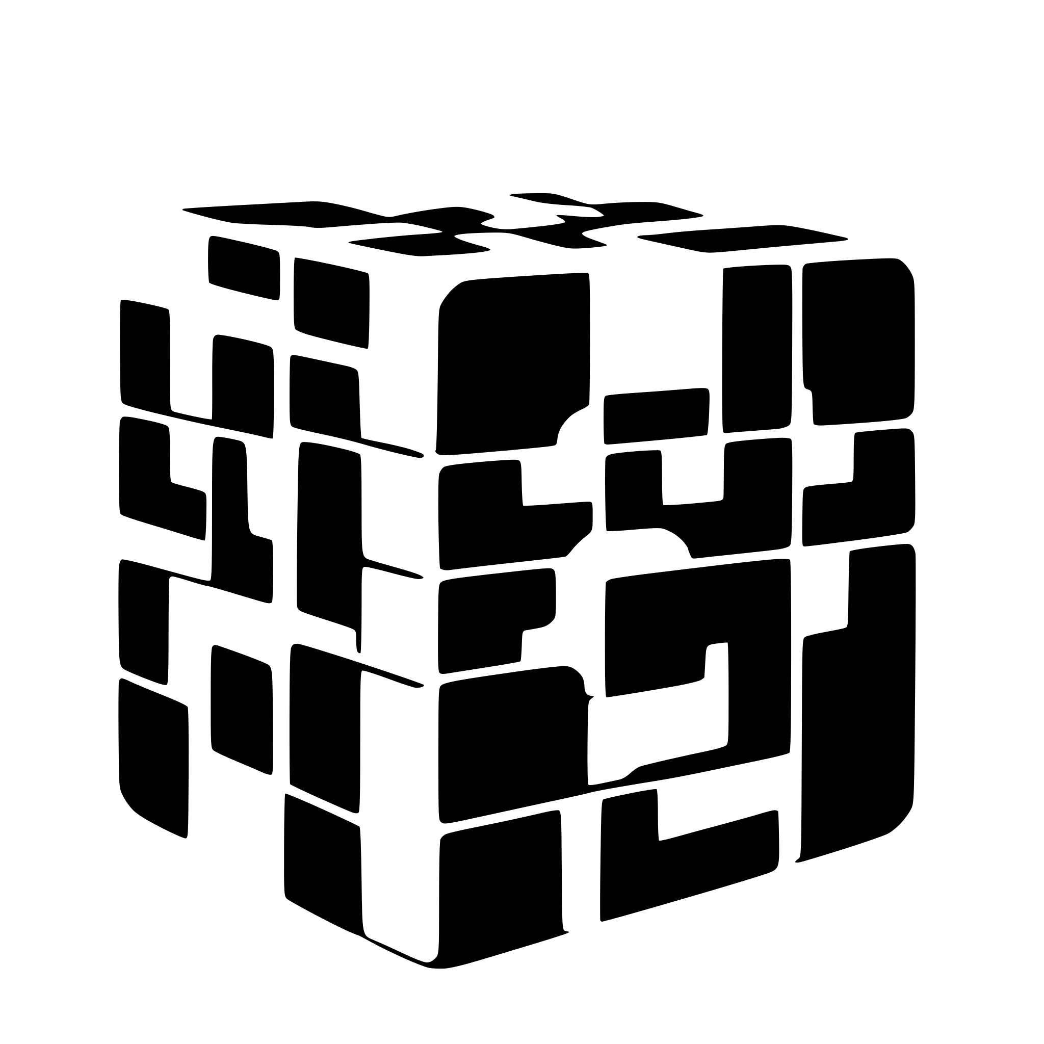 AI-generated SVG of 'rubik'