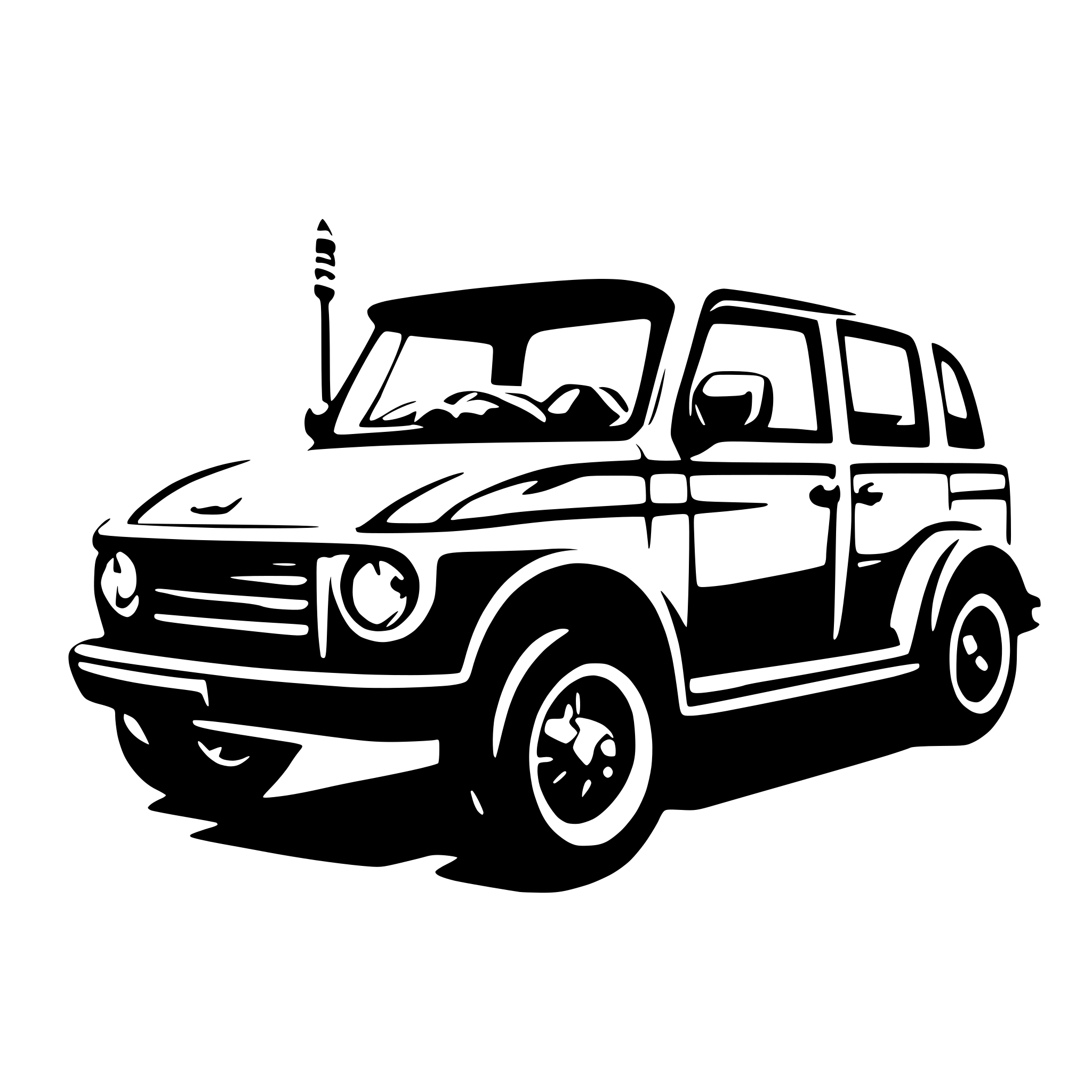 AI-generated SVG of a vehicle-notebook