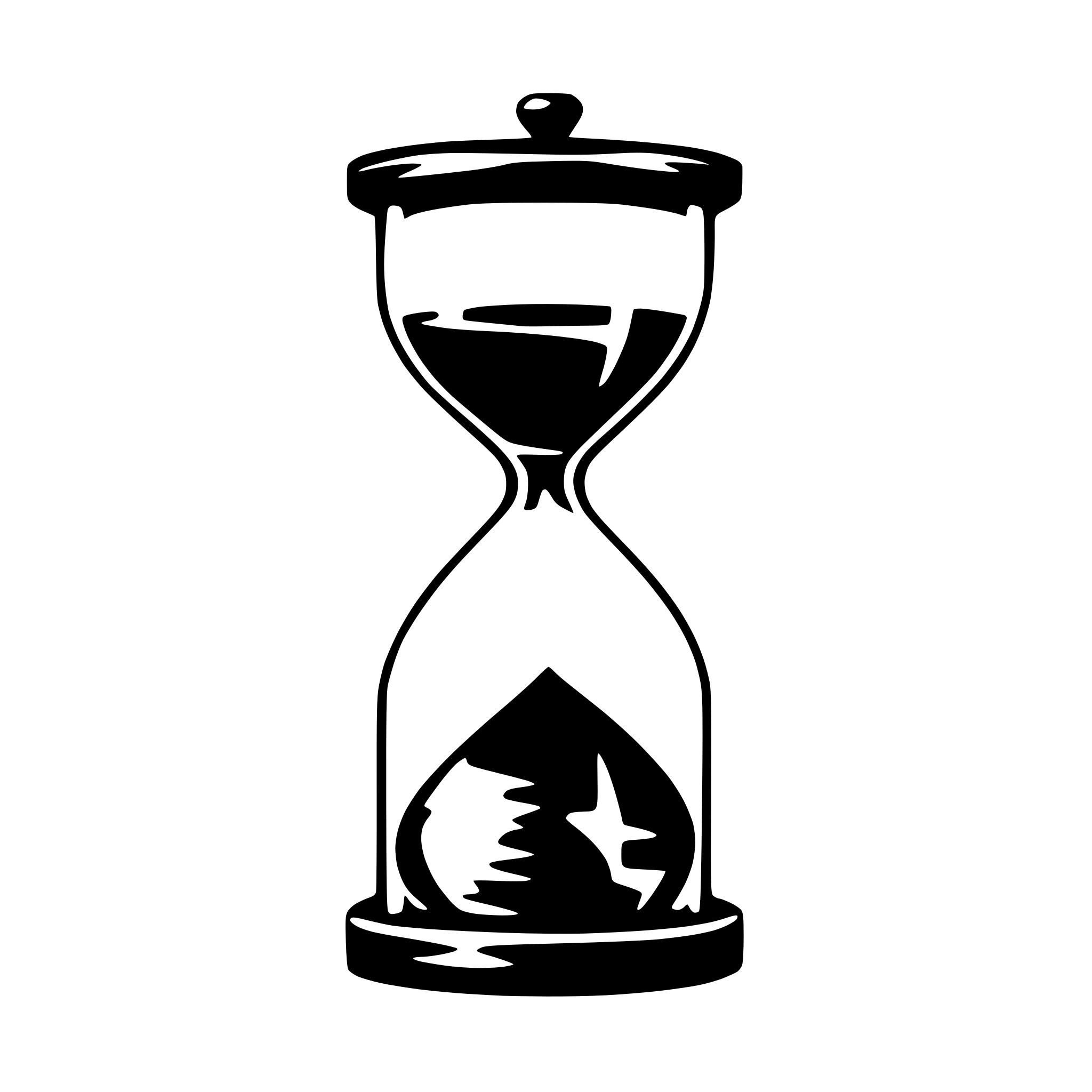 AI-generated SVG of 'hour glass animated svg'