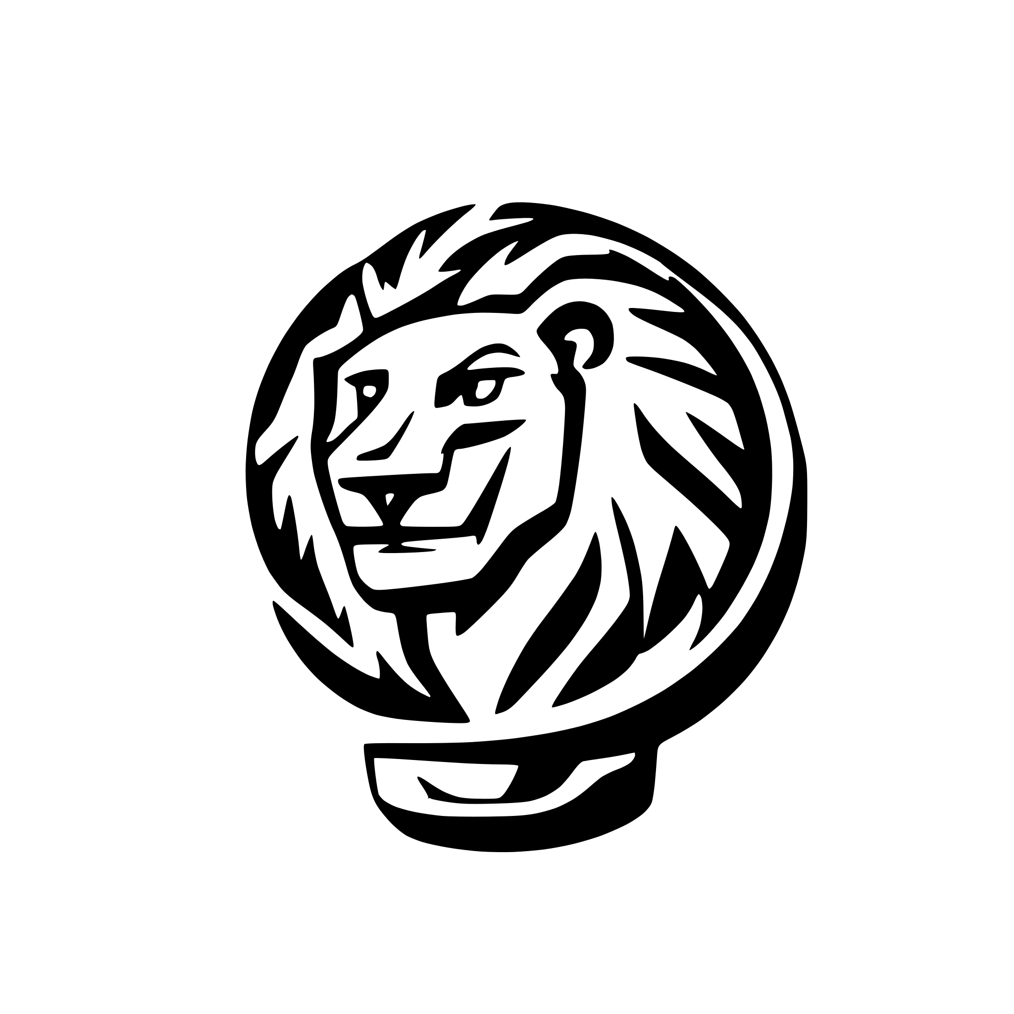 AI-generated SVG of a Lion