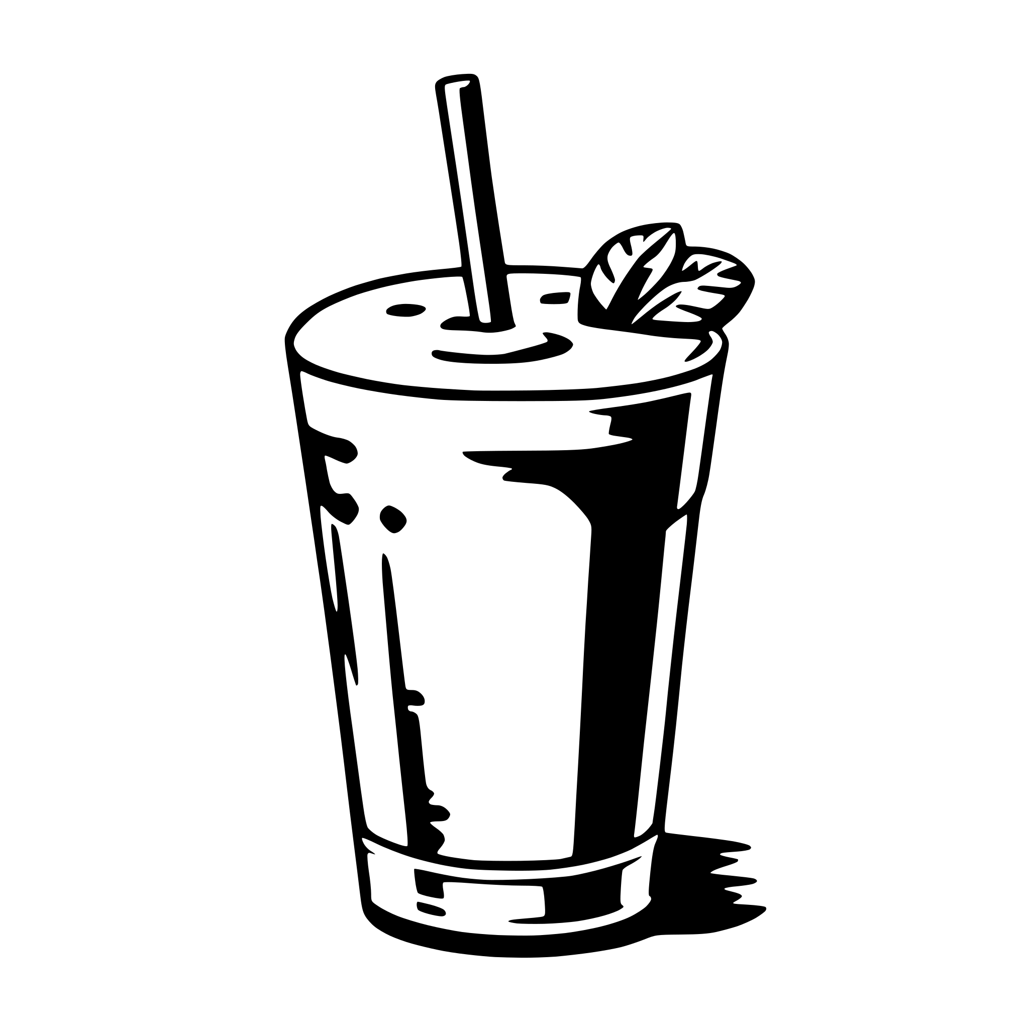 AI-generated SVG of 'milkshake'