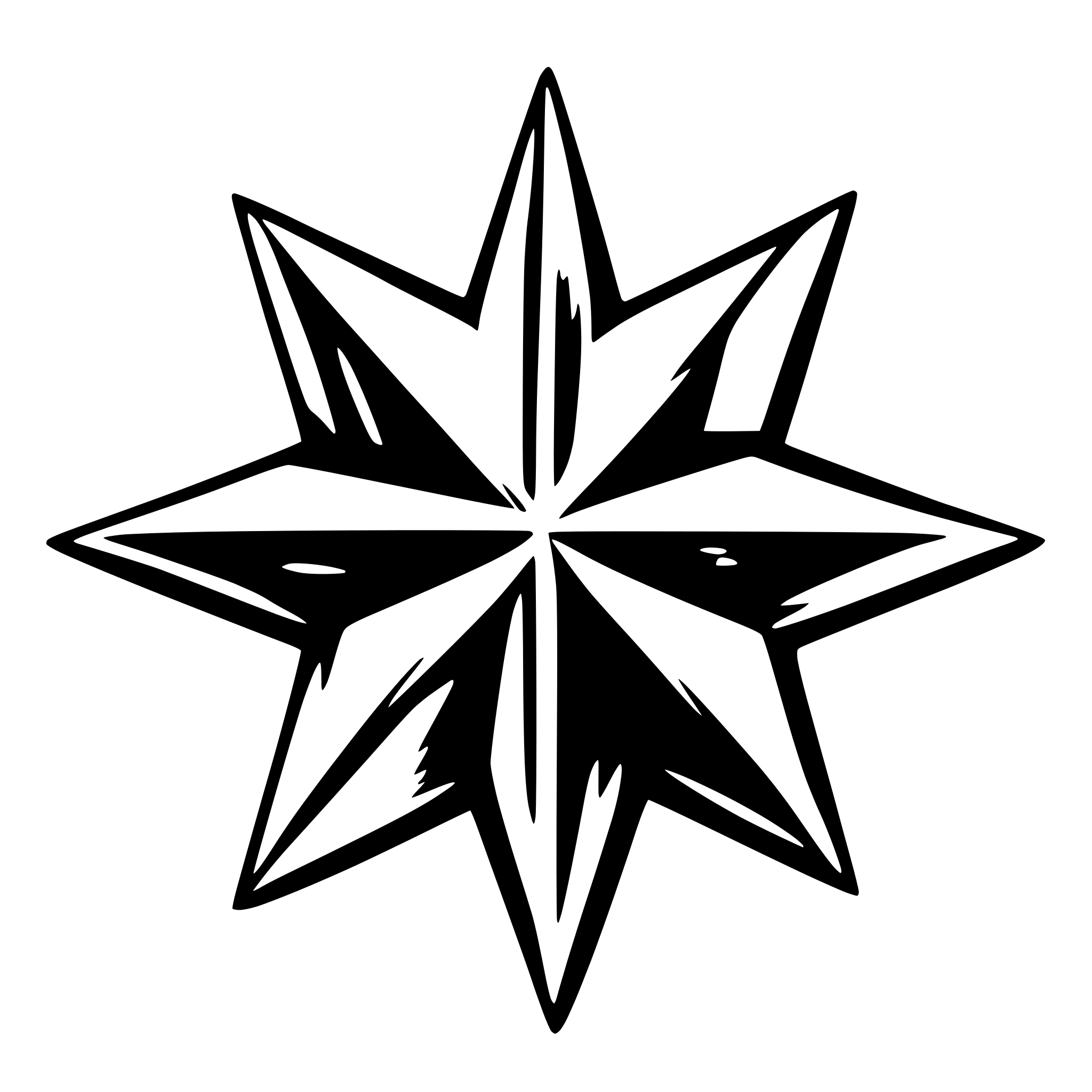 AI-generated SVG of a Christmas Star with cutting and folding lines