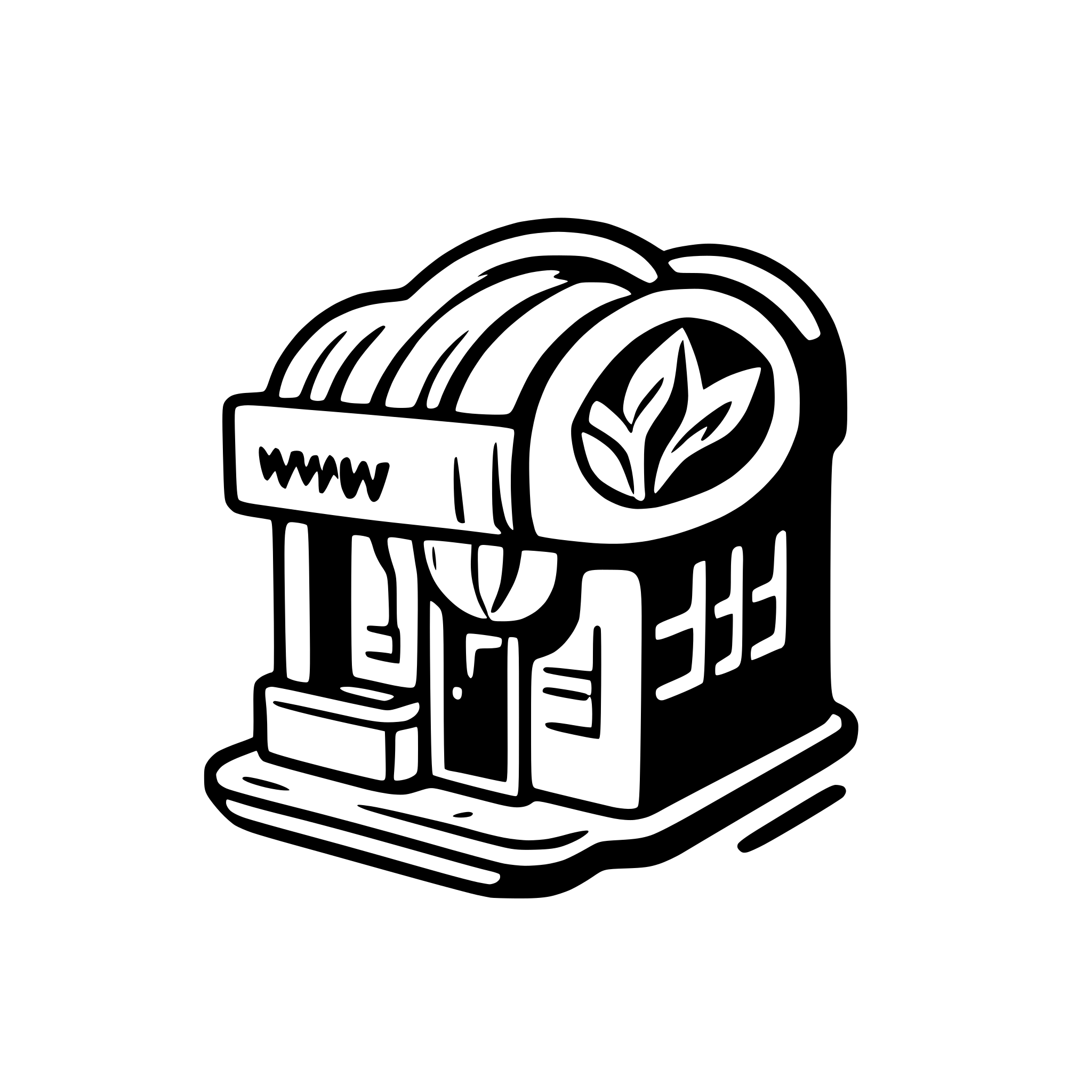 AI-generated SVG of '"MCServices" a account shop'