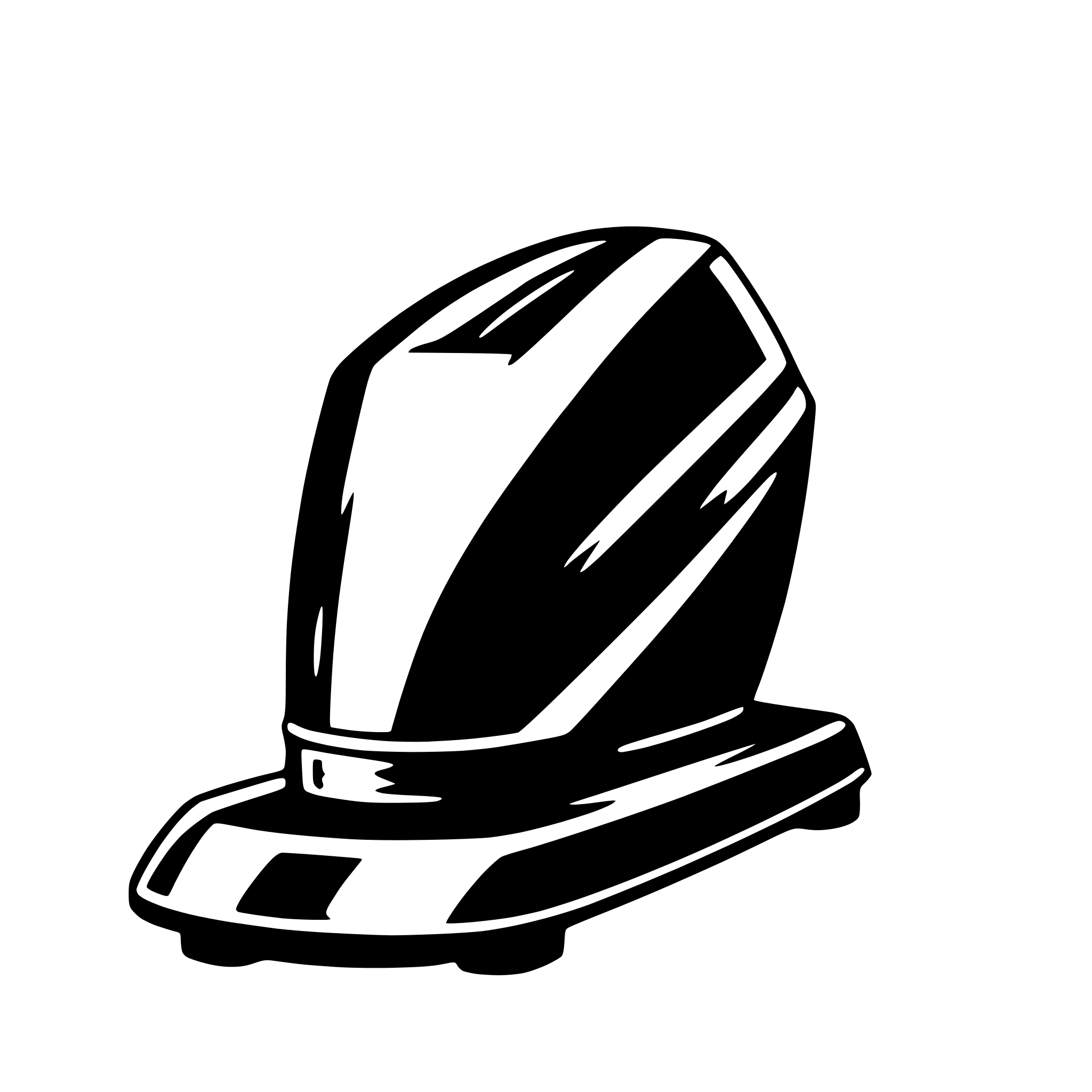 AI-generated SVG of a iron