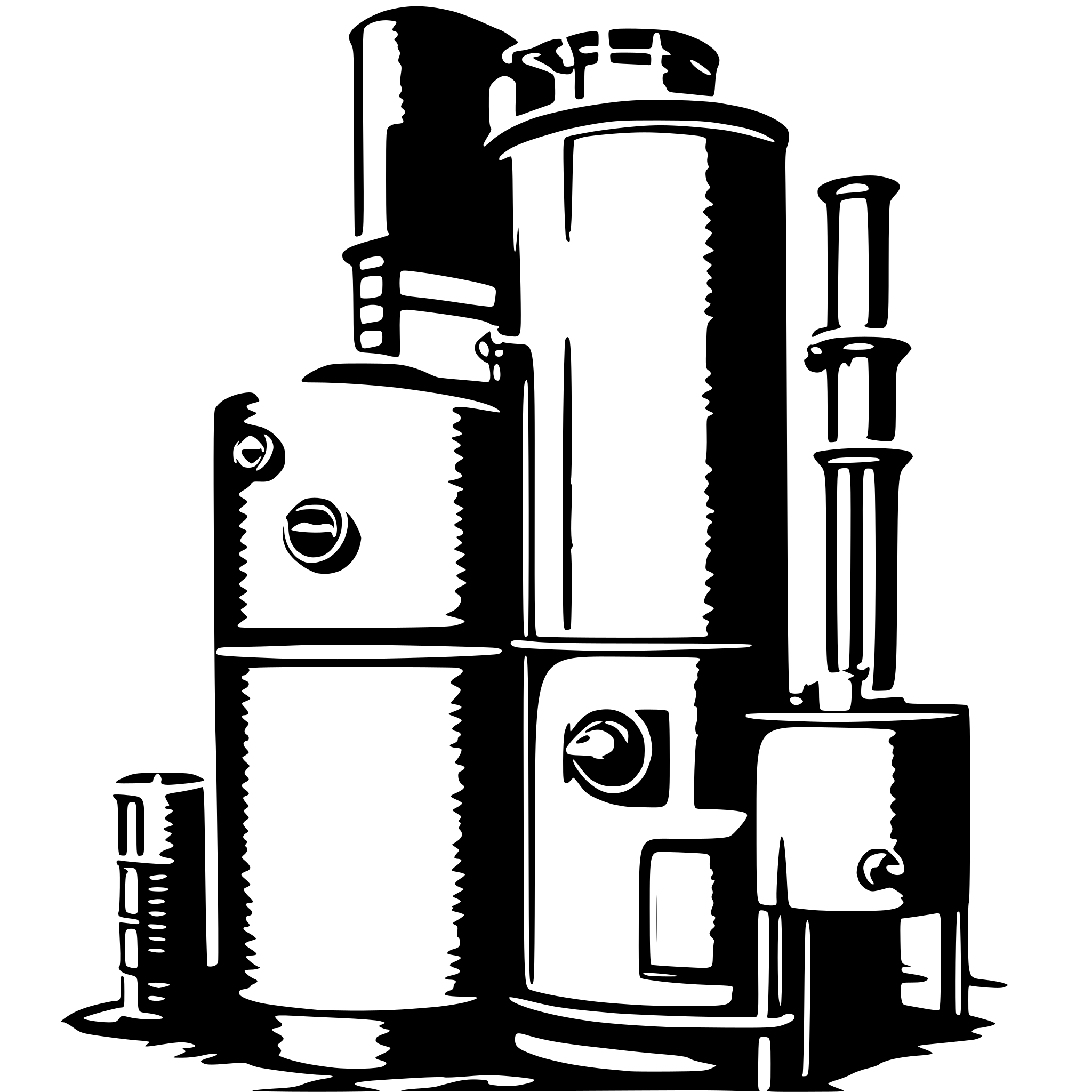 AI-generated SVG of 'Heizungsschema mit Pelletkessel und Warmwasserboiler'
