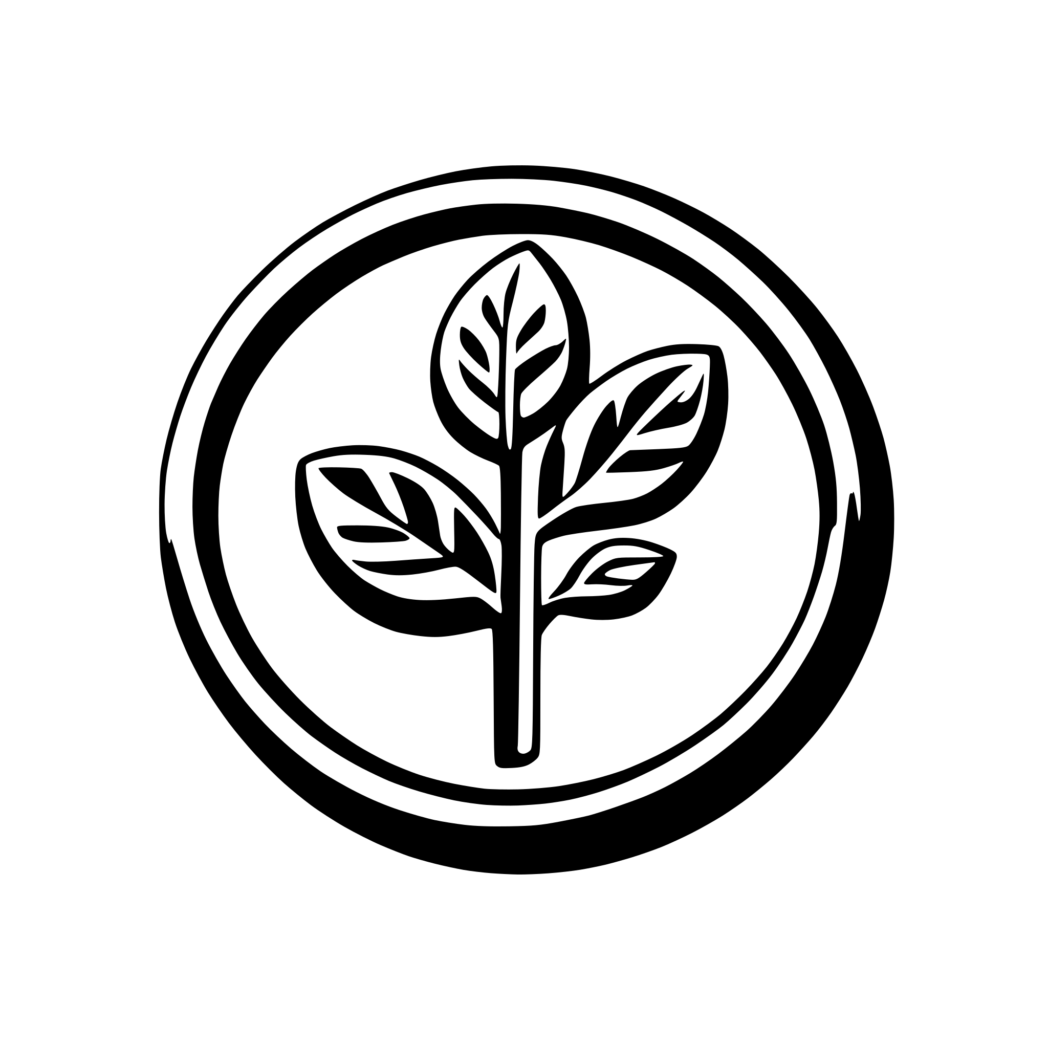 AI-generated SVG of a biology logo