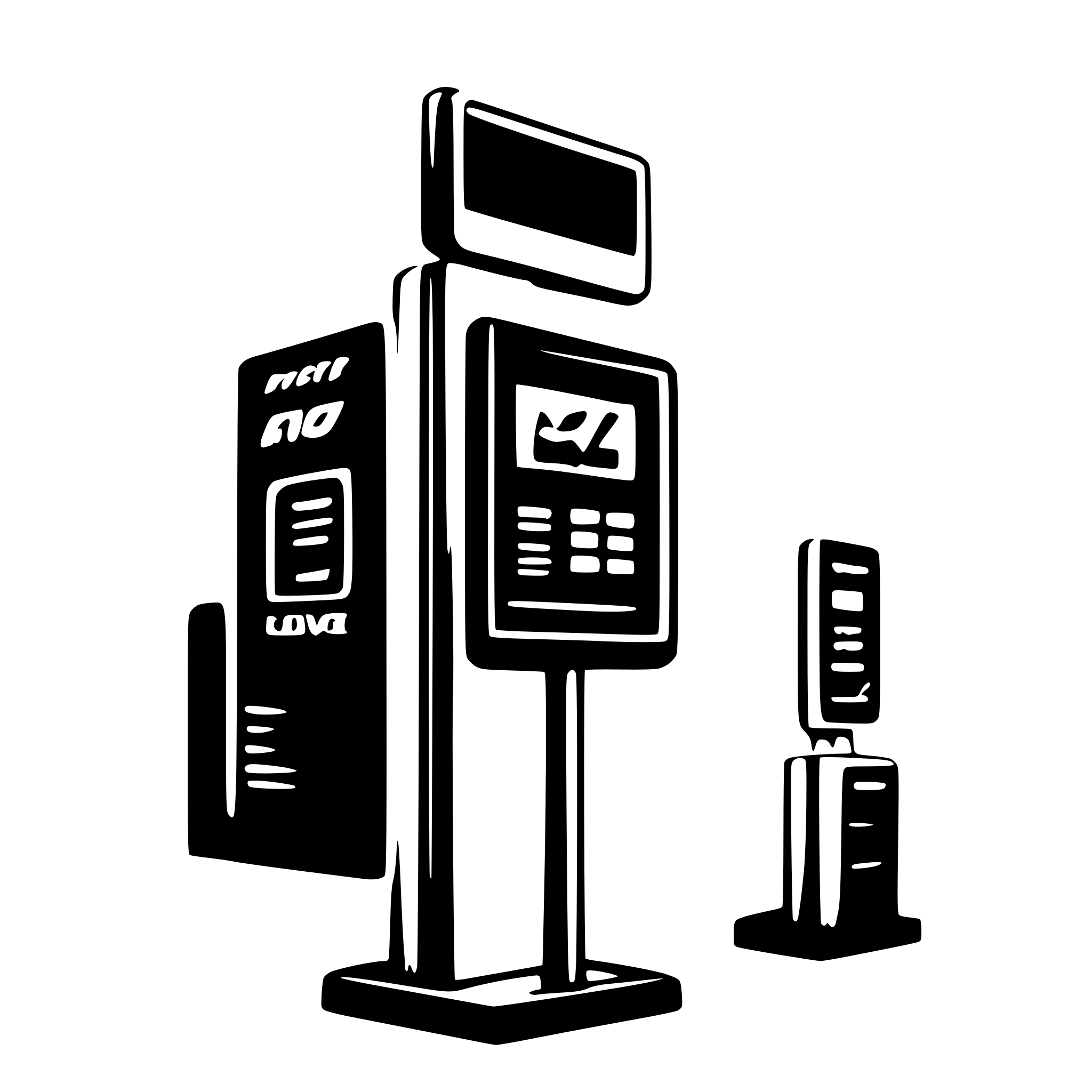 AI-generated SVG of 'digital signage'