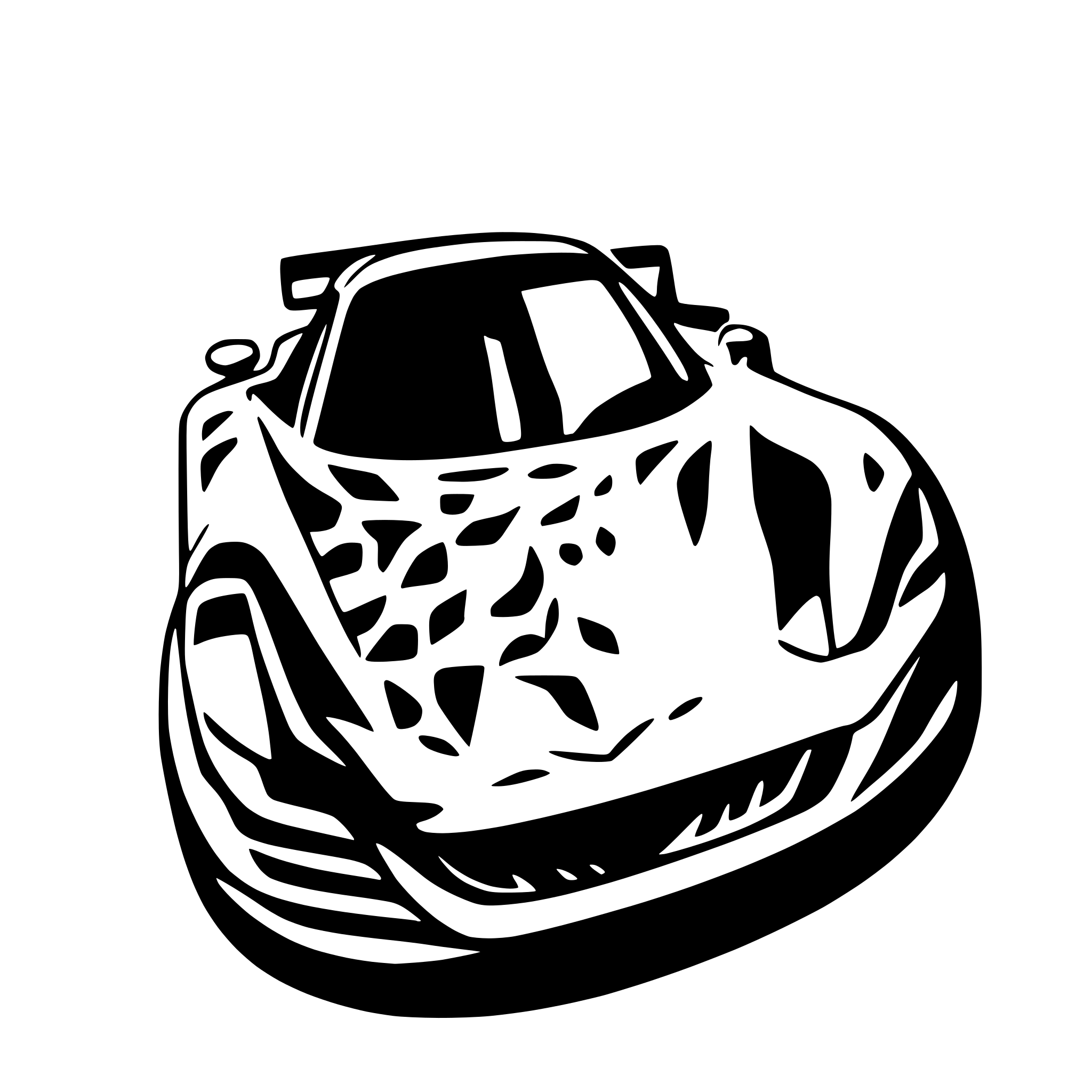 AI-generated SVG of 'racecar'