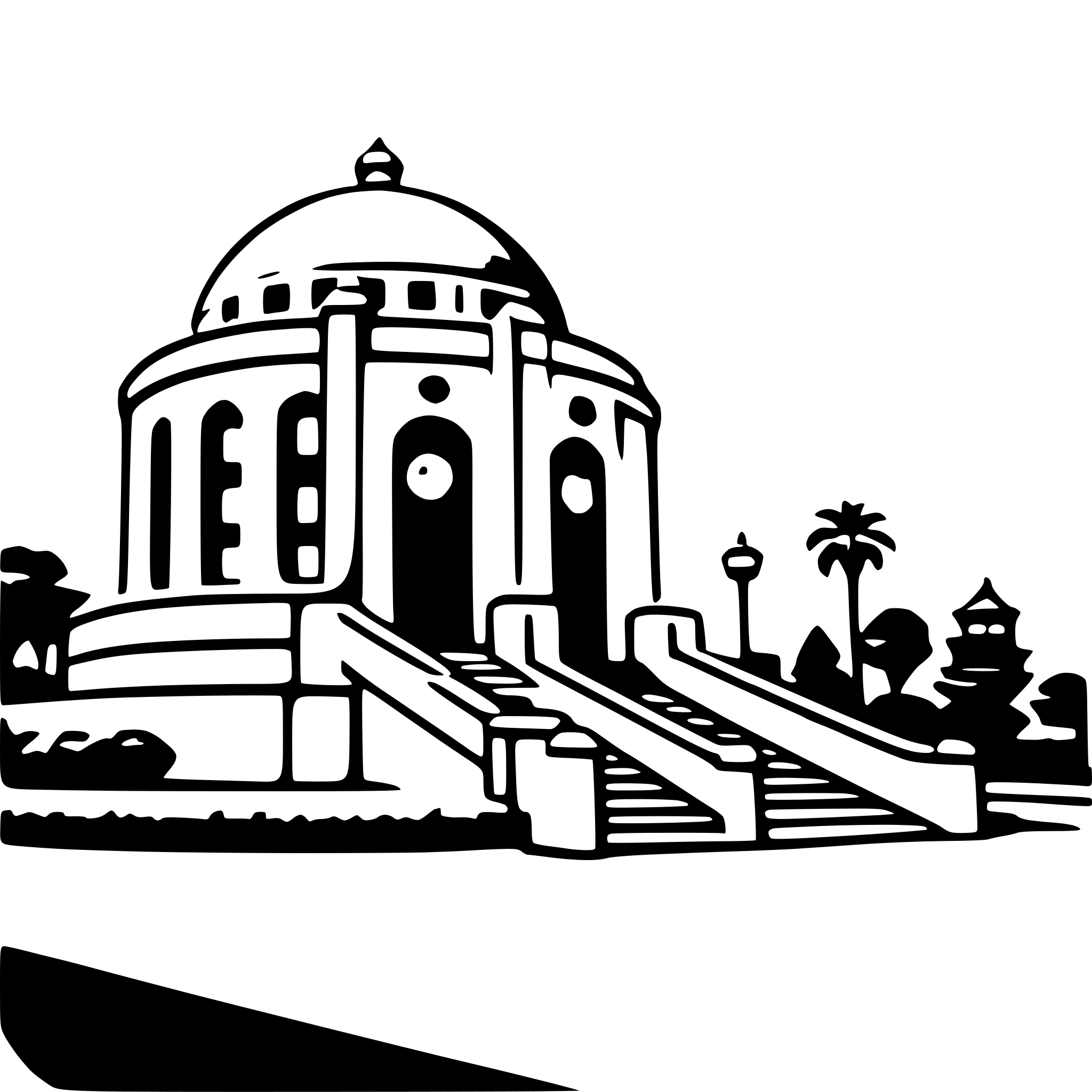 AI-generated SVG of a chiang kai-shek memorial hall