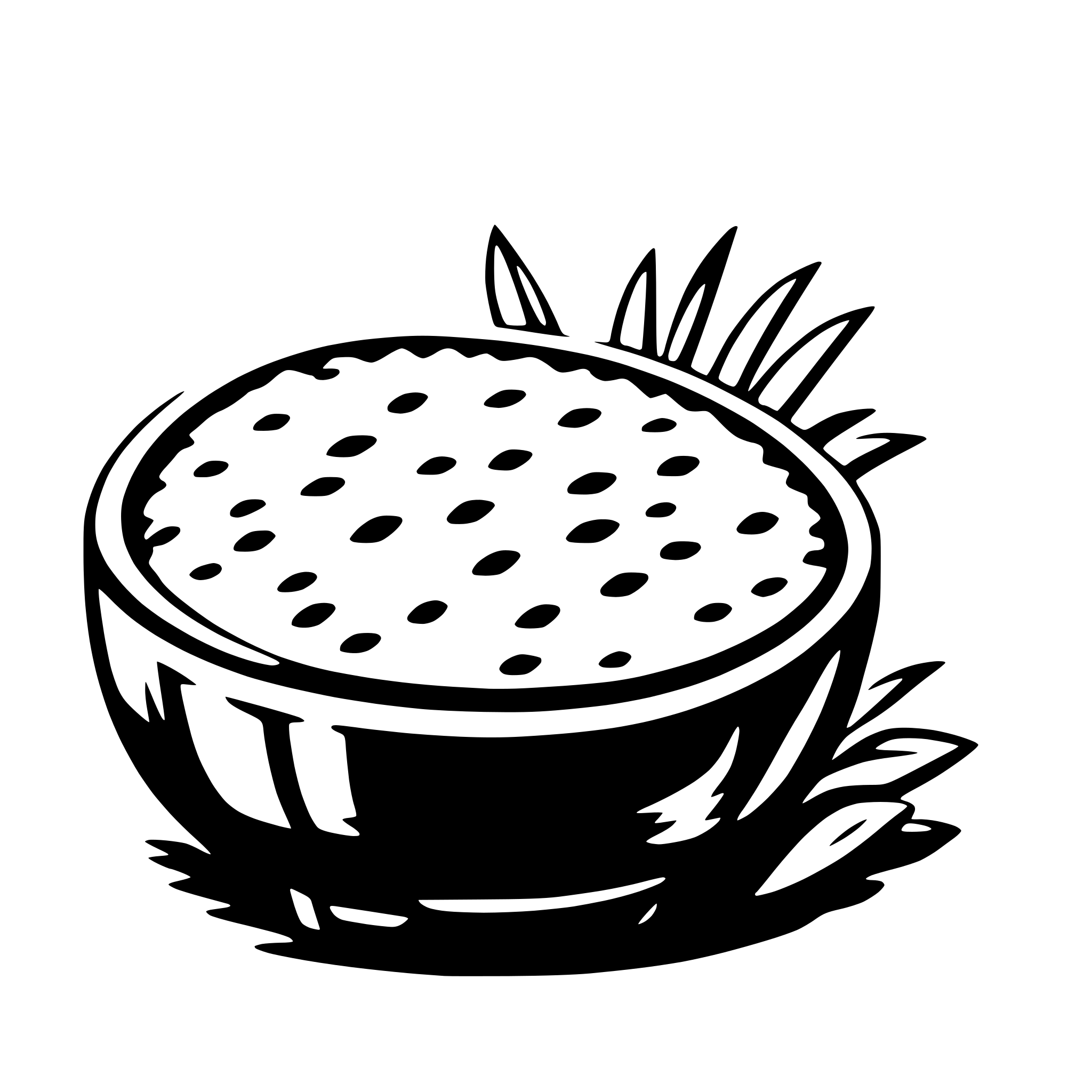 AI-generated SVG of a rice