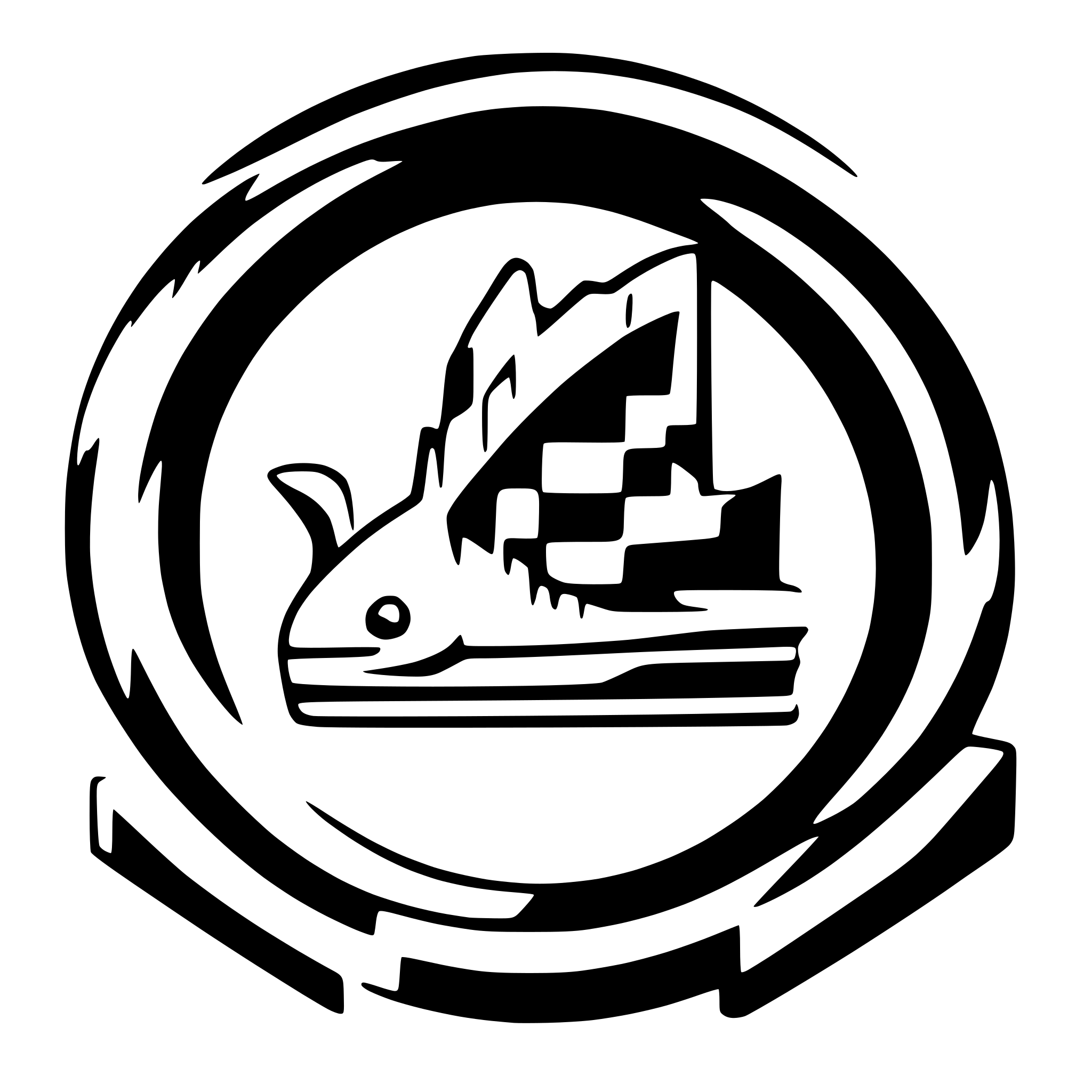 AI-generated SVG of a Stockfish chess engine swimming on the Internet