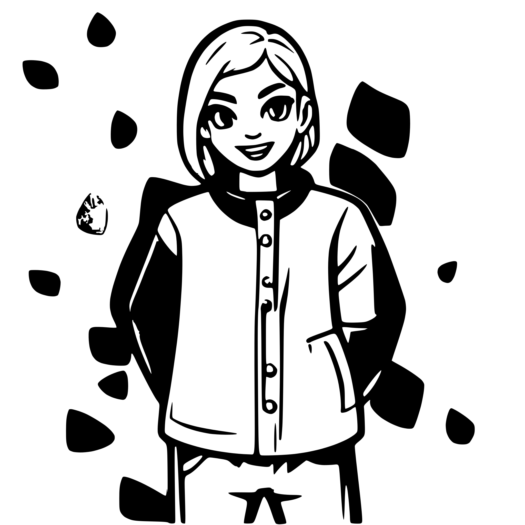 AI-generated SVG of a red shirt