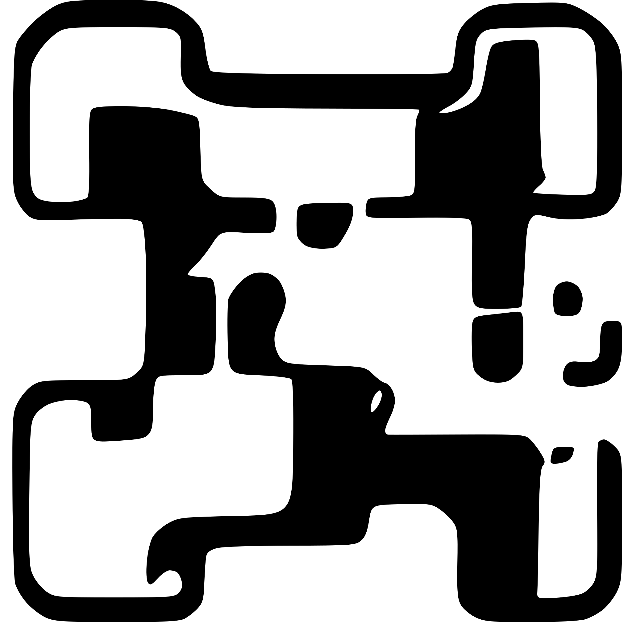 AI-generated SVG of a 2 black puzzle pieces that fit together, transparent background