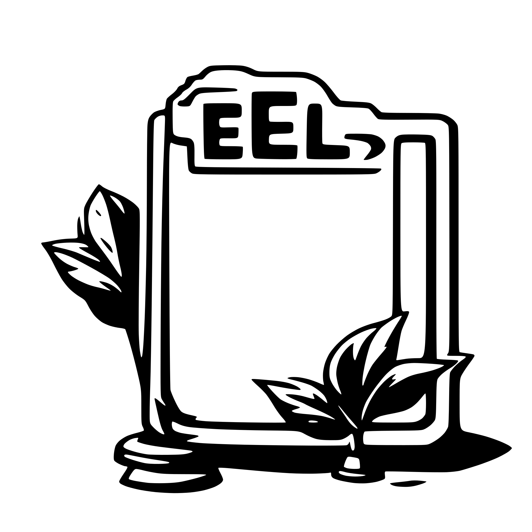 AI-generated SVG of 'Eld text'
