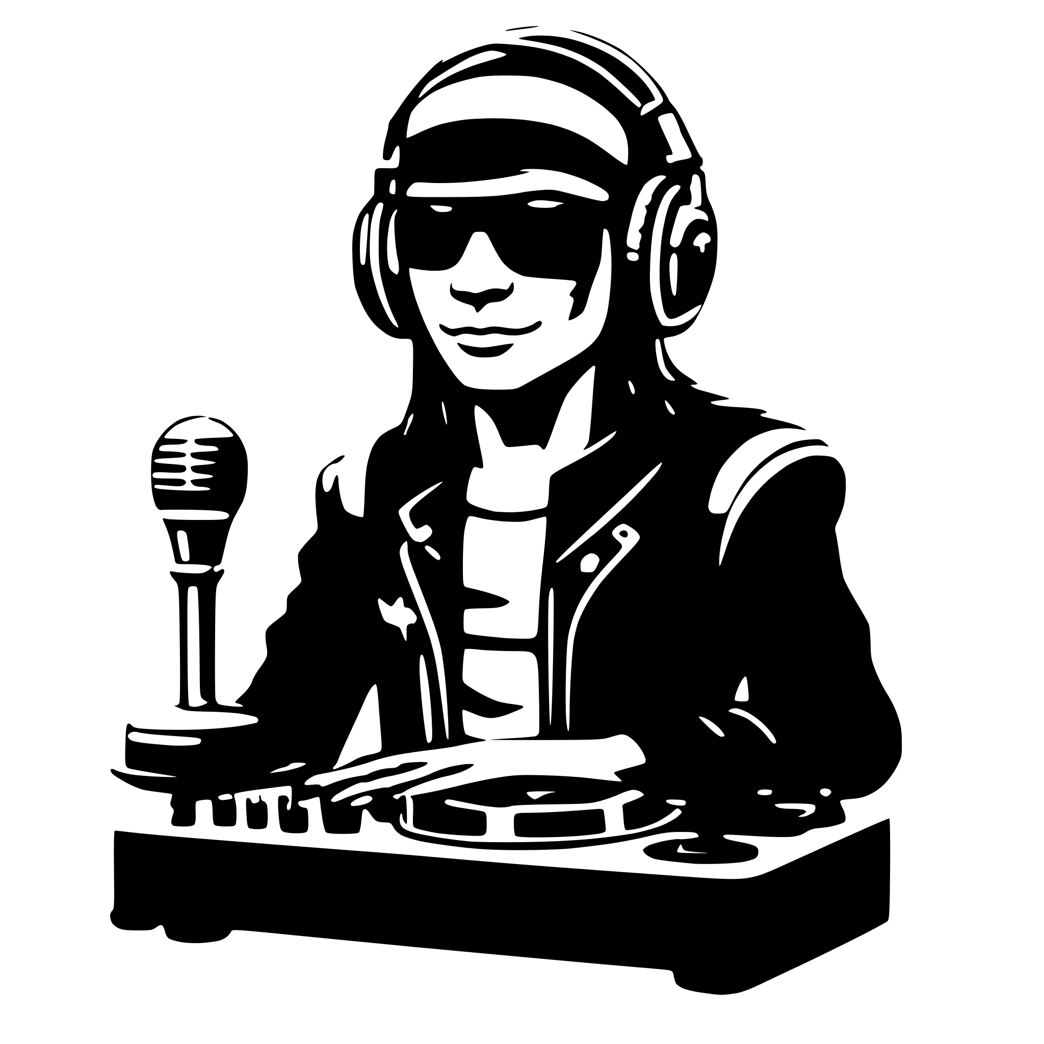 AI-generated SVG of 'DJ cobra Belém'