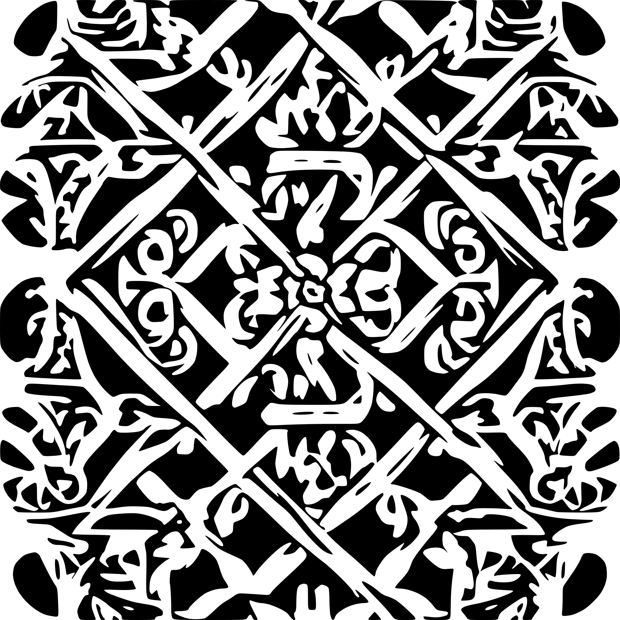 AI-generated SVG of a repeating seamless pattern