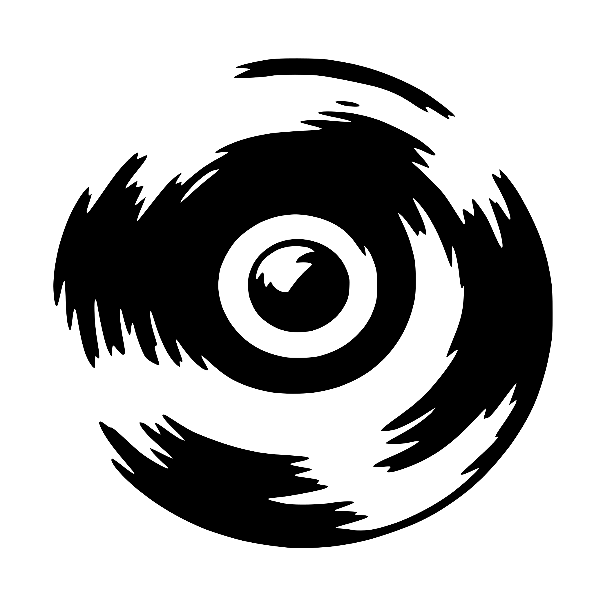 AI-generated SVG of 'black hole'