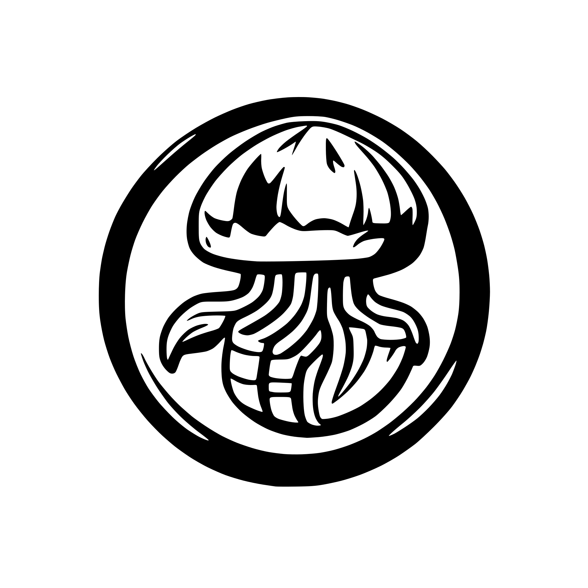 AI-generated SVG of 'lobster as a mushroom'