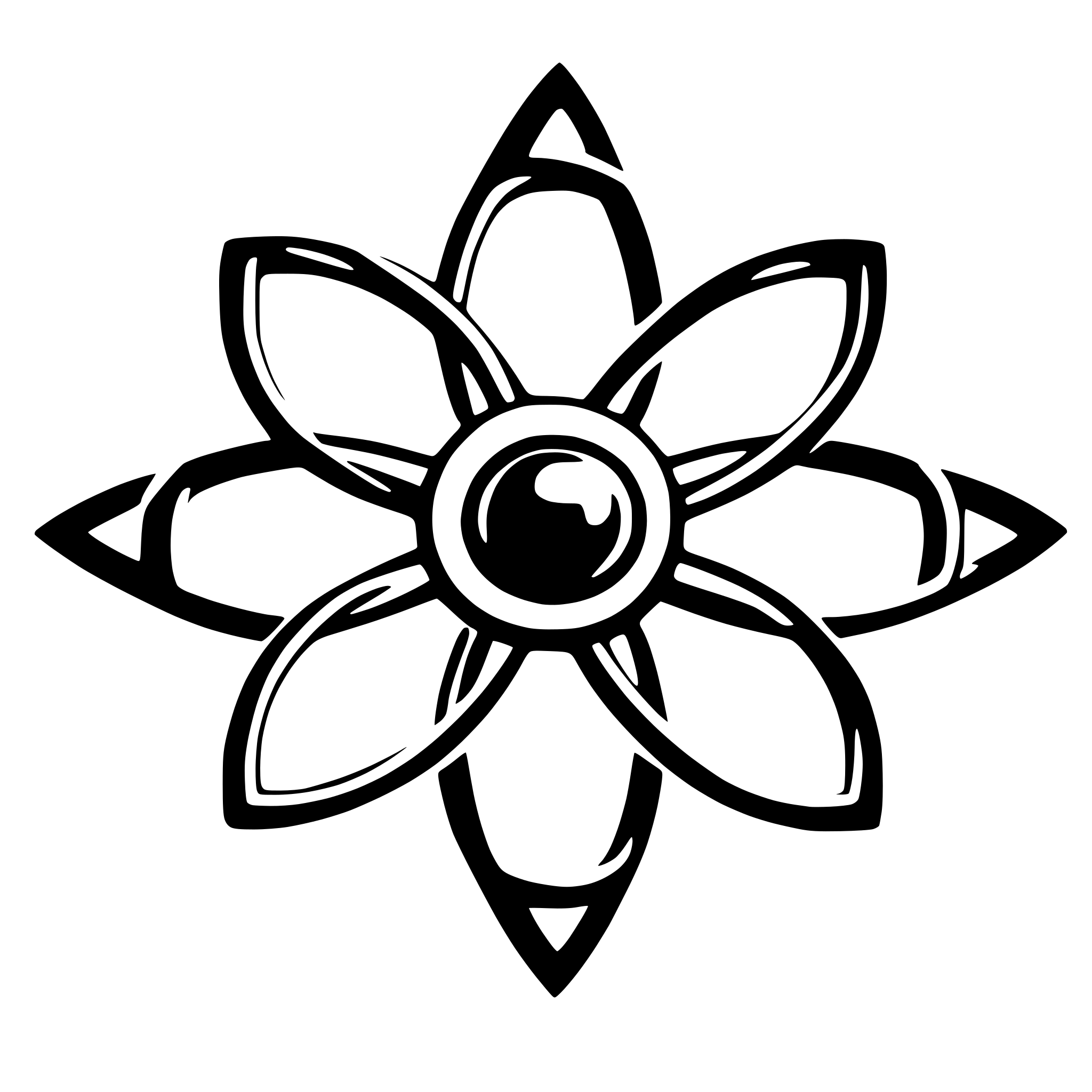 AI-generated SVG of 'p-state atom'